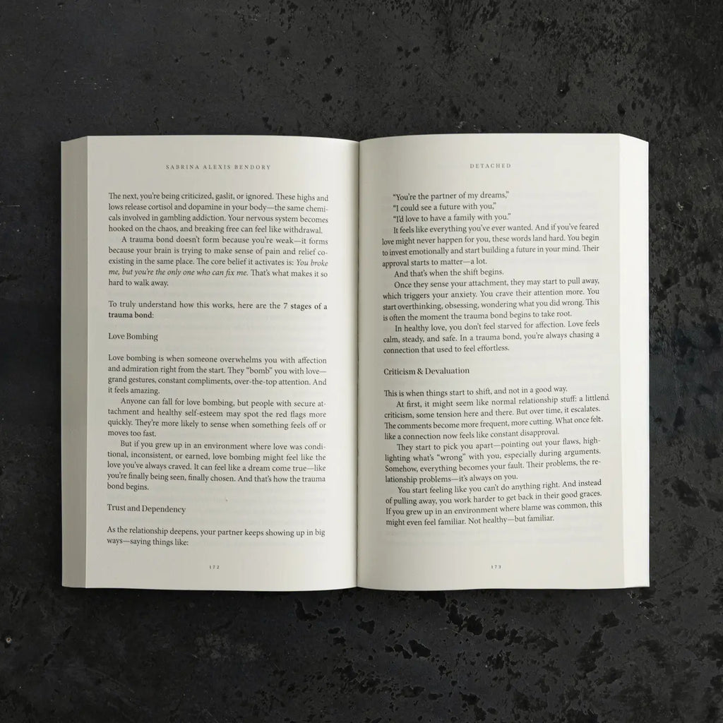 DETACHED: HOW TO LET GO, HEAL, & BECOME IRRESISTIBLE BOOK