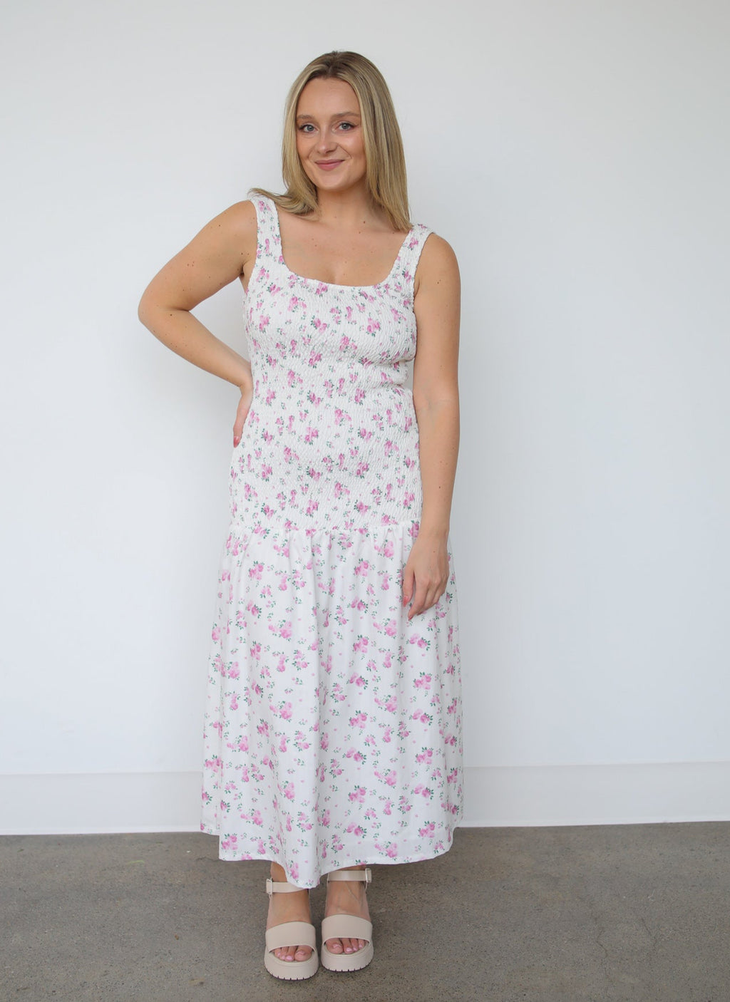 WILDFLOWER MIDI DRESS