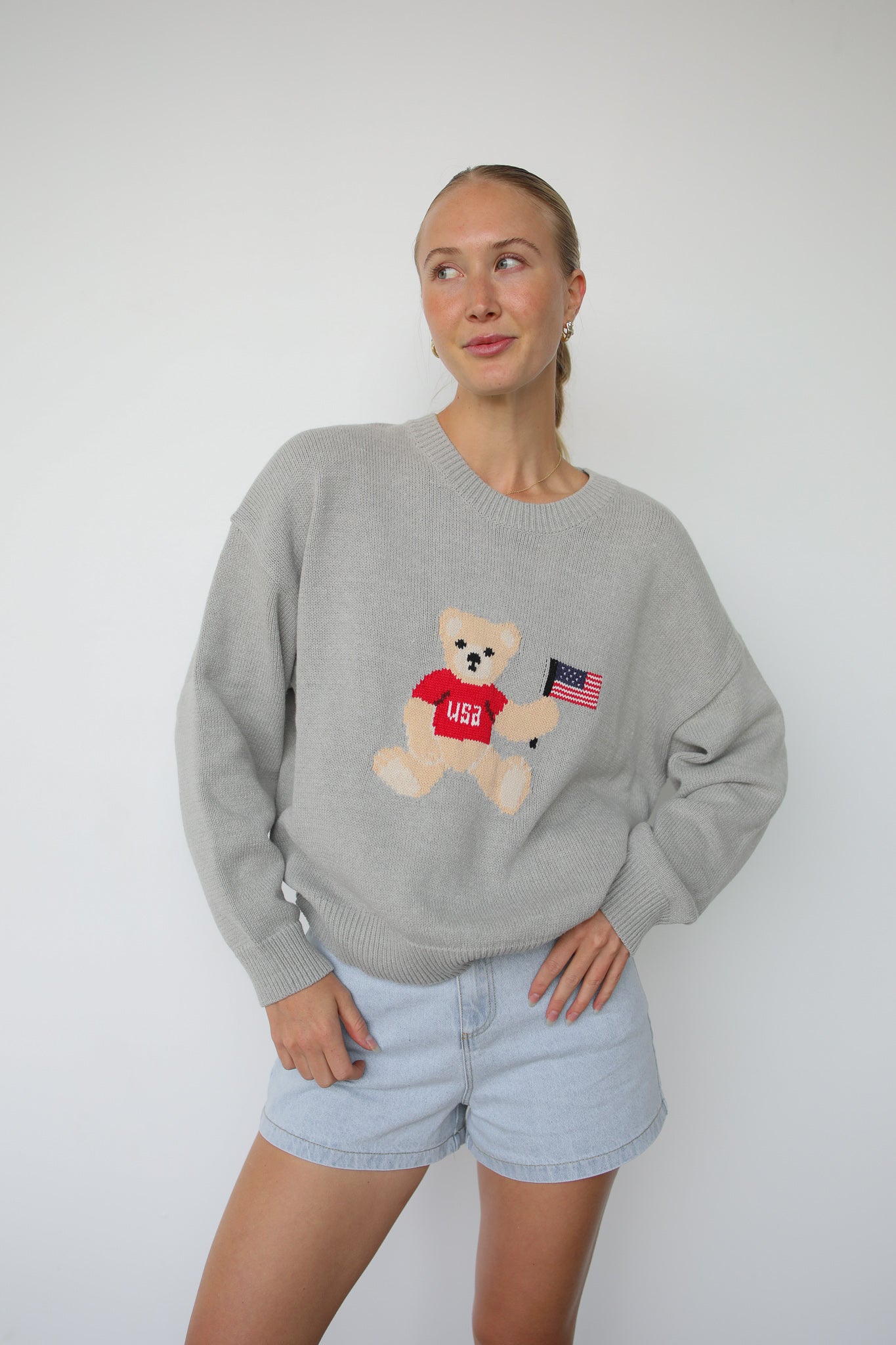 USA TEDDY SWEATER