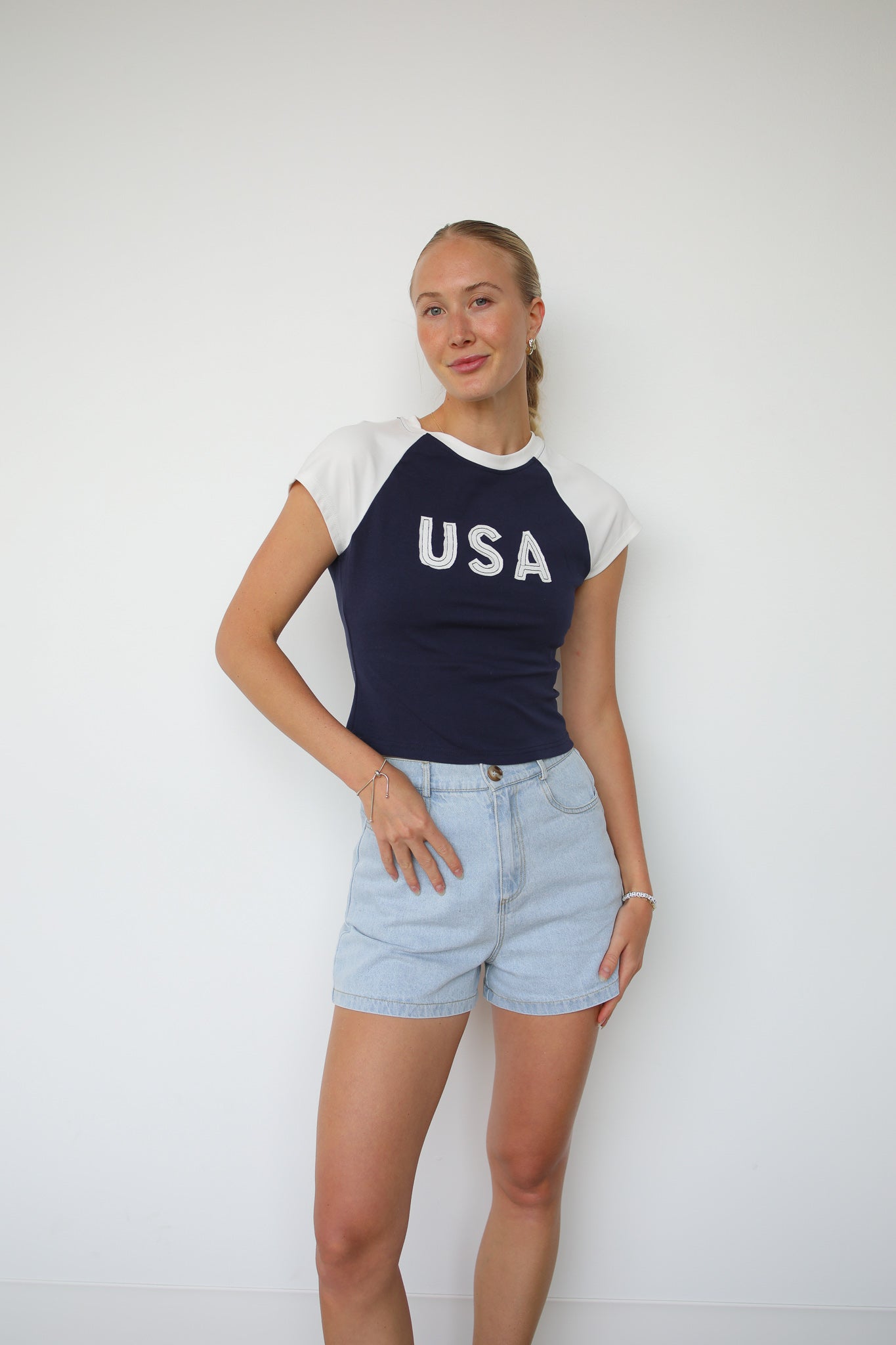 "USA" BABY TEE