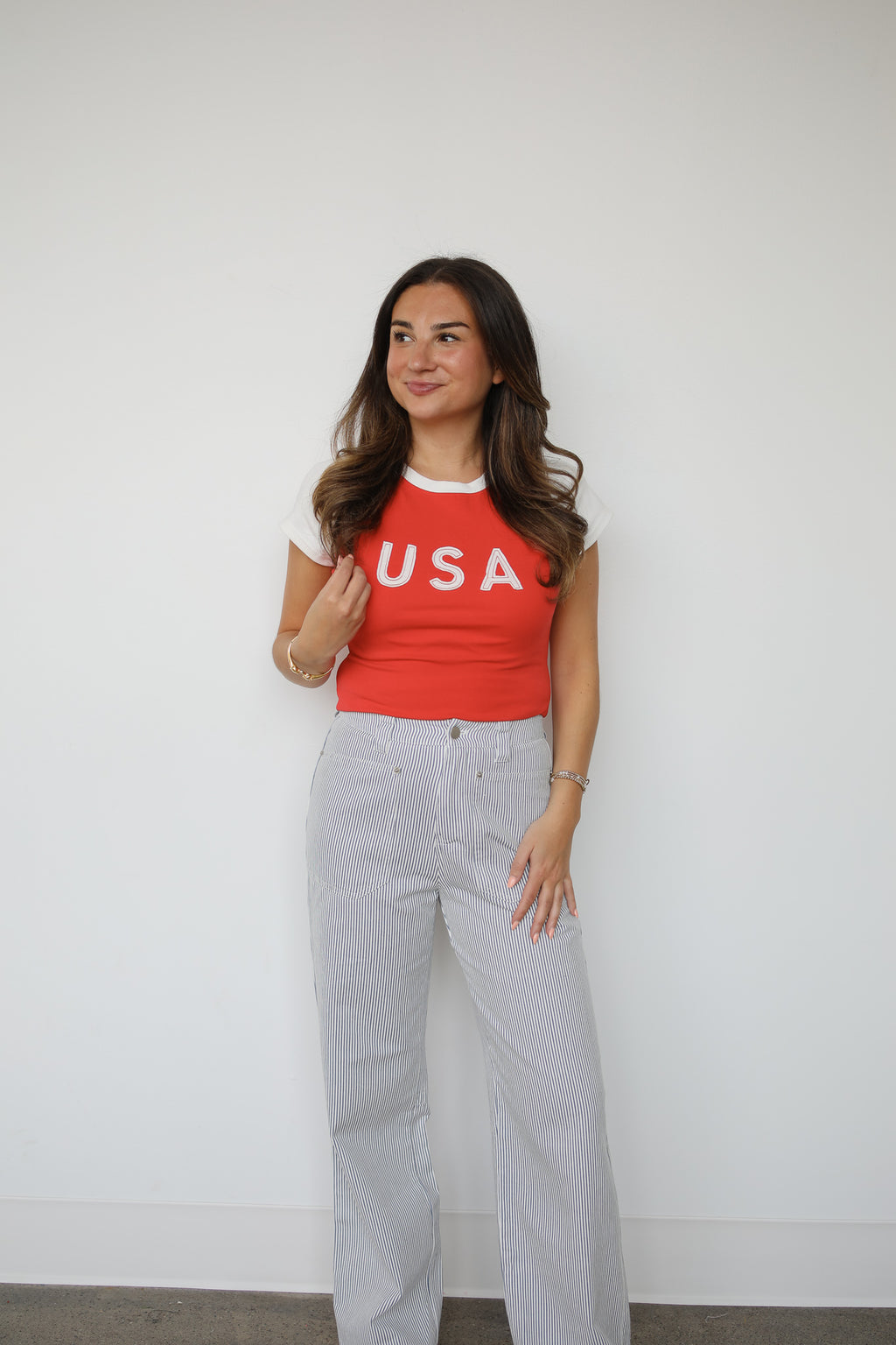 "USA" BABY TEE