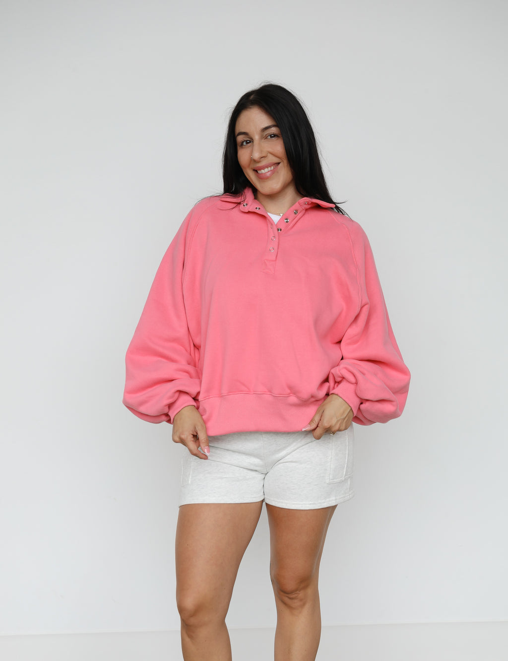 PIPER SNAP BUTTON PULLOVER