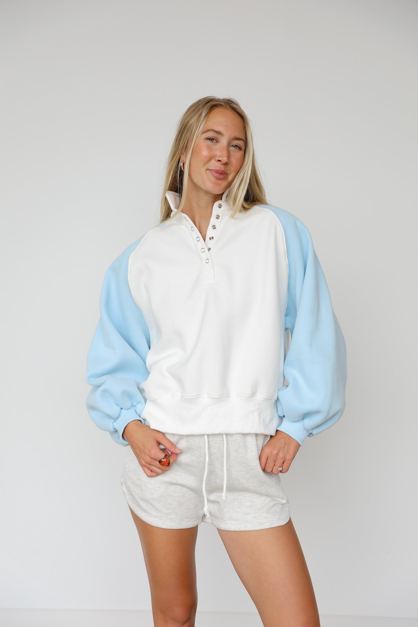 PIPER COLORBLOCK SWEATSHIRT