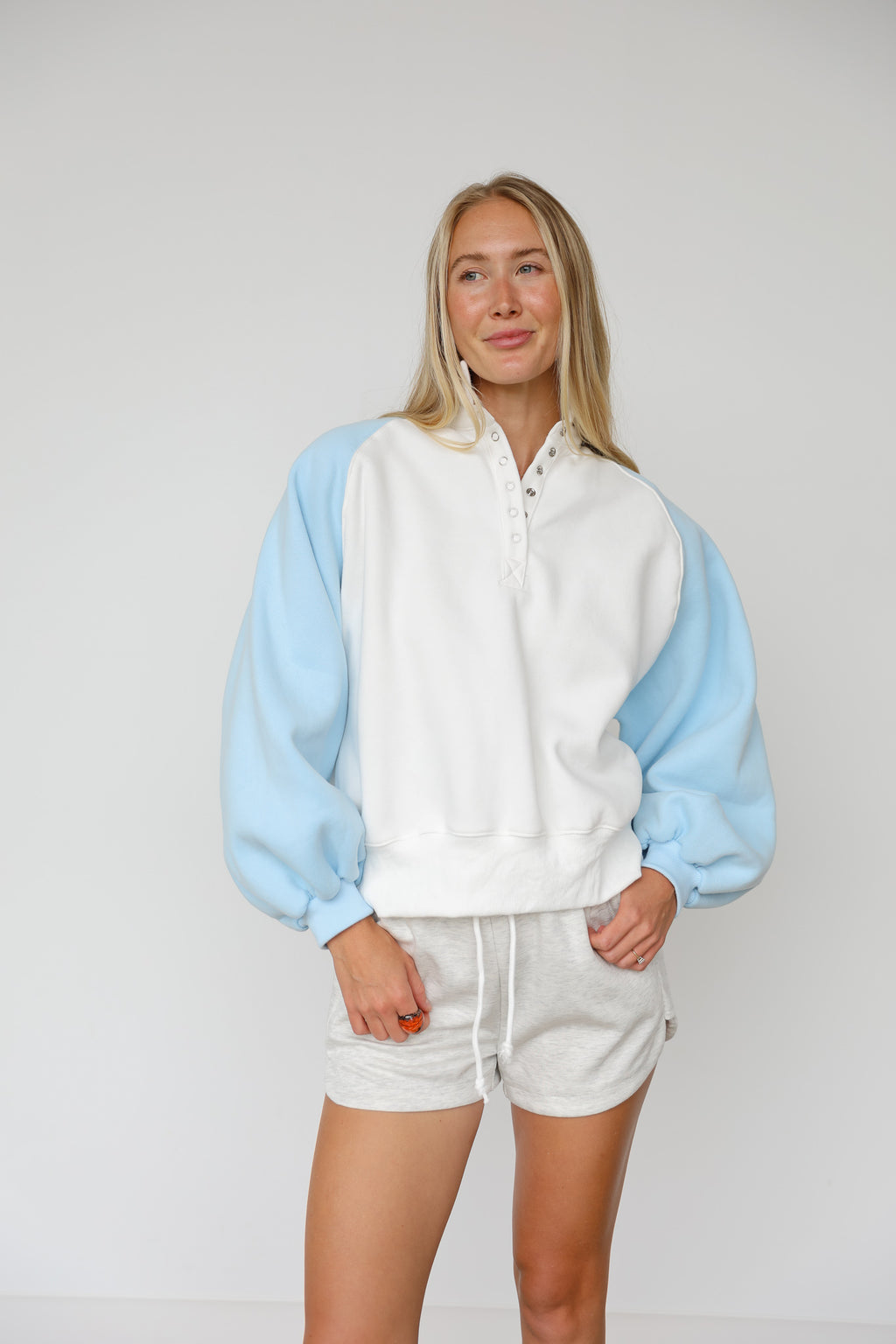 PIPER COLORBLOCK SWEATSHIRT