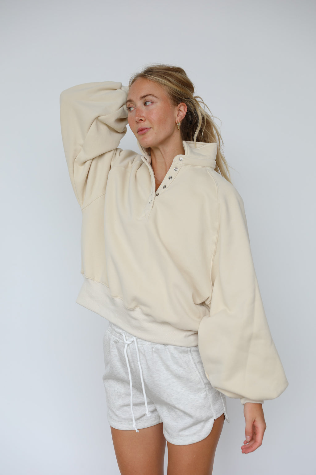 PIPER SNAP BUTTON PULLOVER