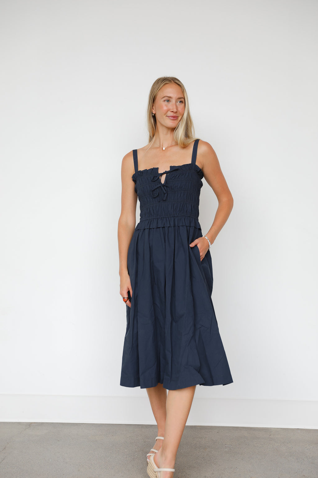 MELROSE MIDI DRESS