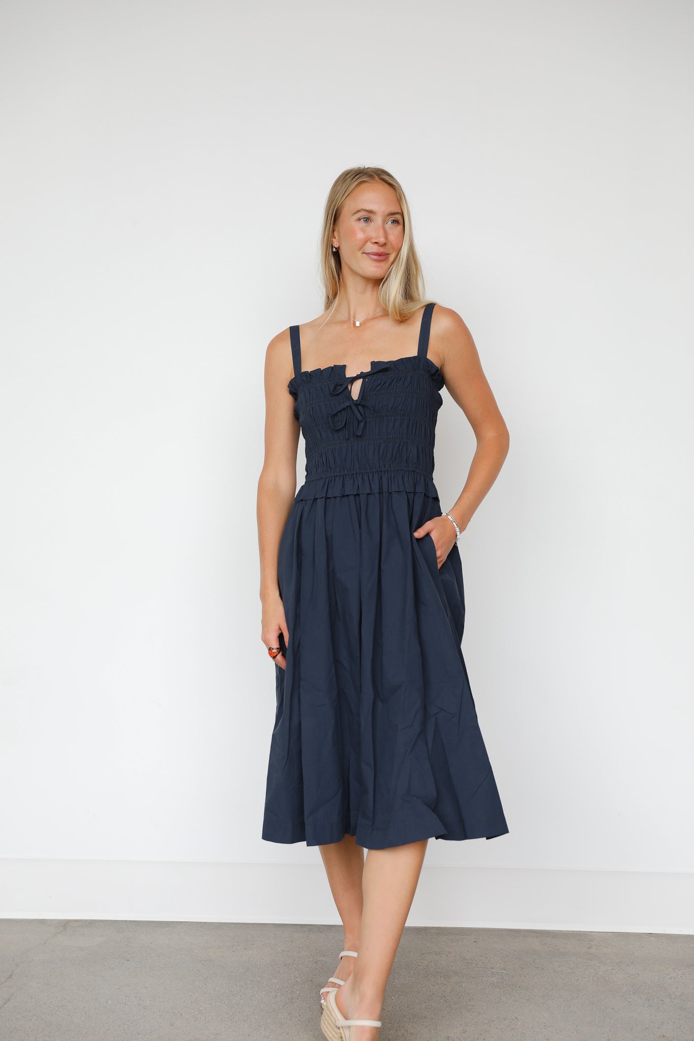 MELROSE MIDI DRESS