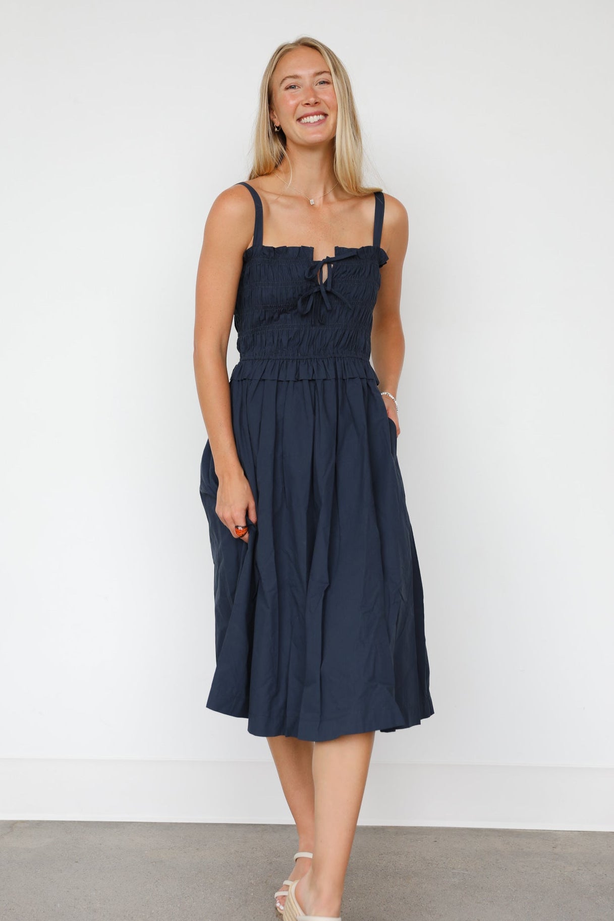 MELROSE MIDI DRESS