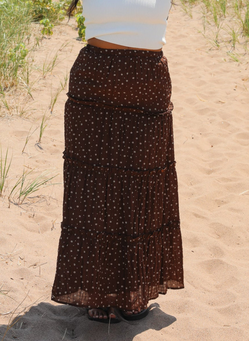 DITSY FLORAL MAXI SKIRT