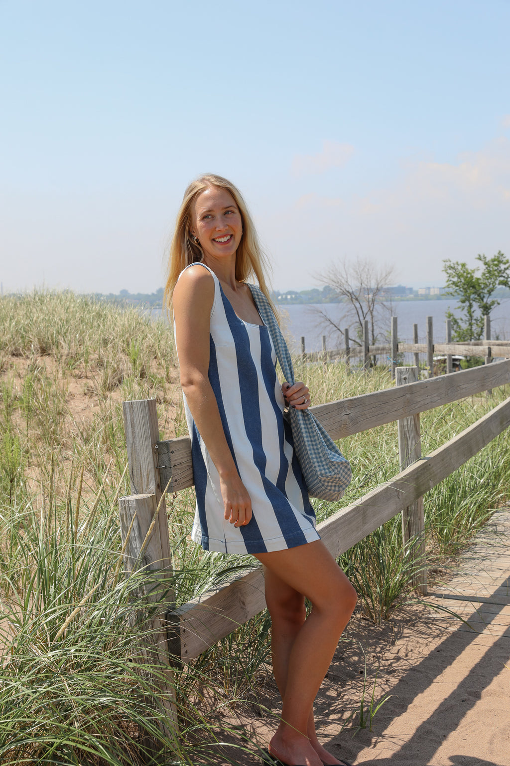 FAIR WINDS MINI DRESS