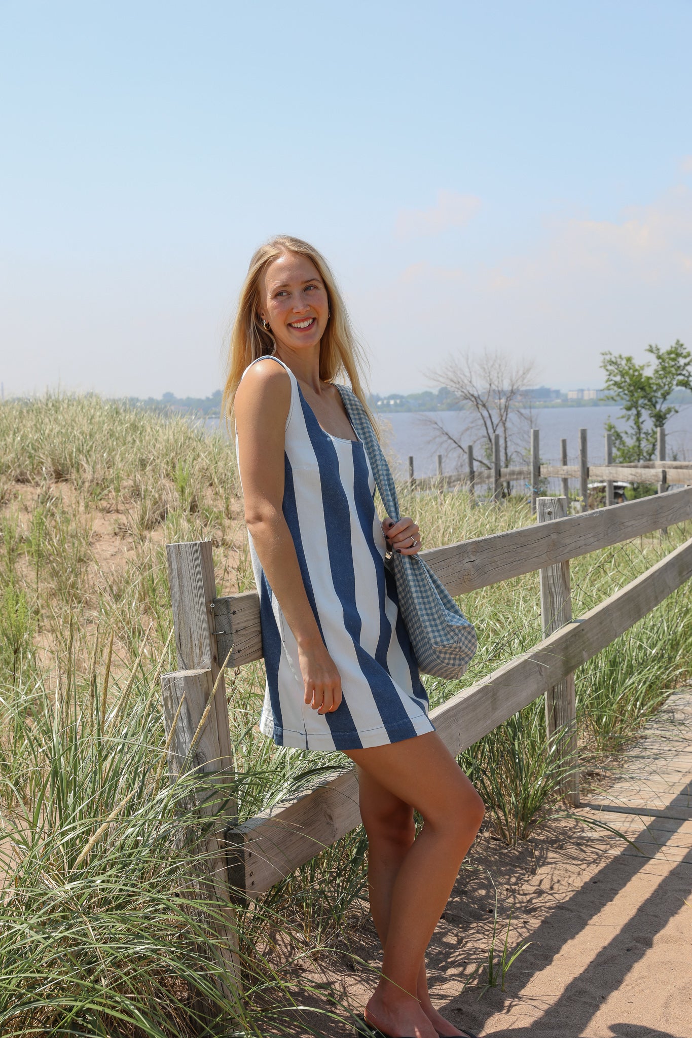 FAIR WINDS MINI DRESS