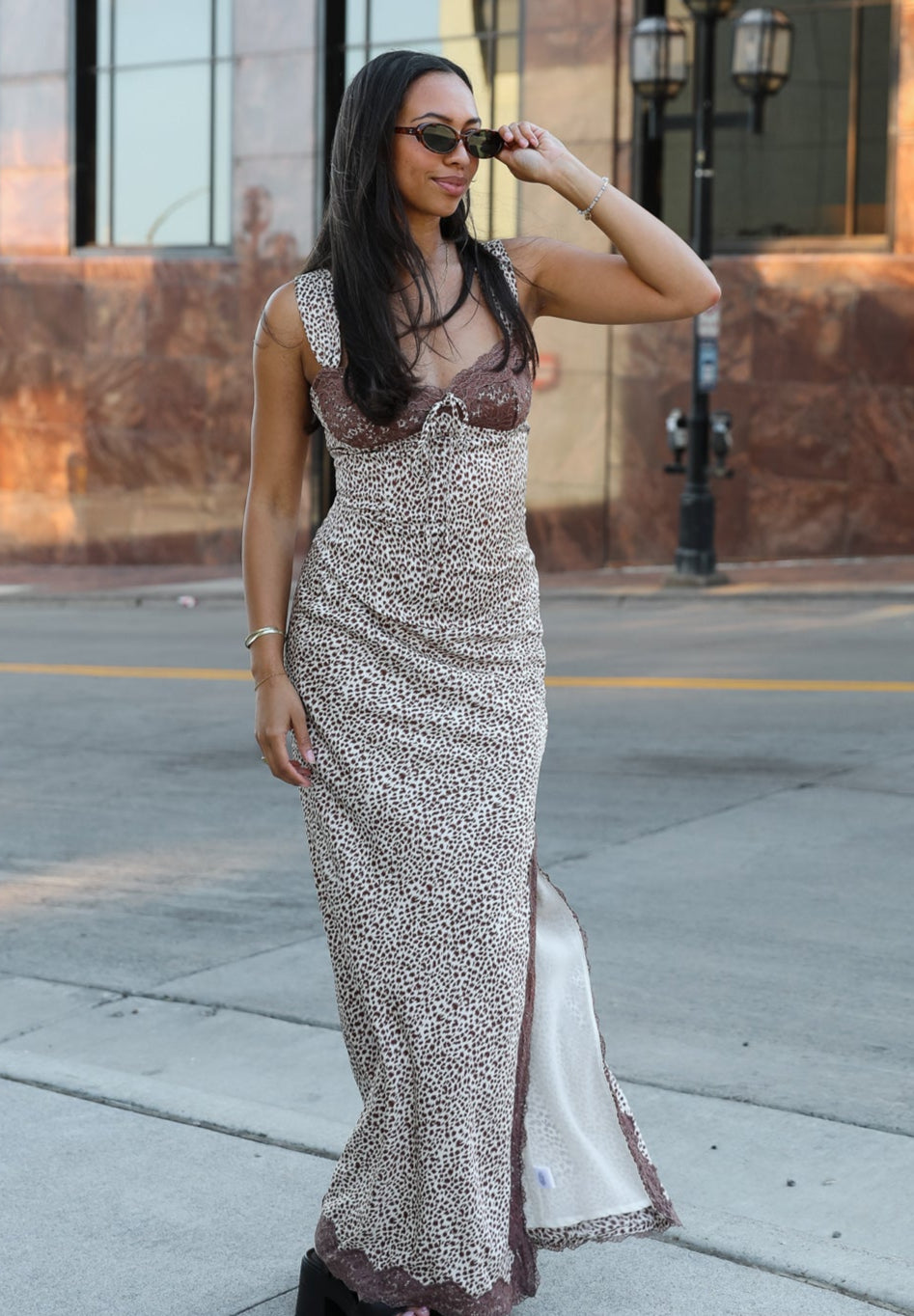 PARTY ANIMAL SATIN SKIRT