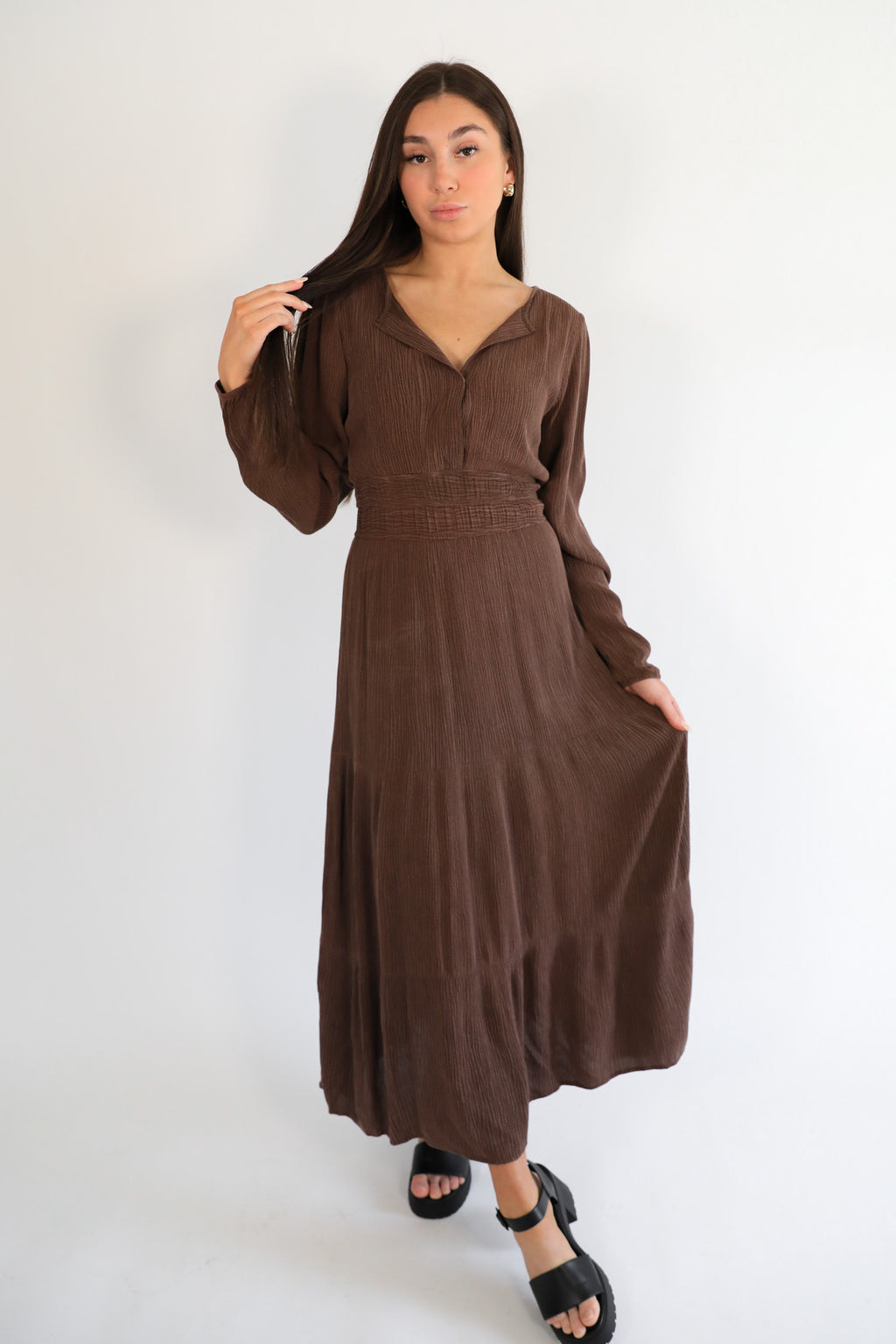 BRUNCH DATE MAXI DRESS