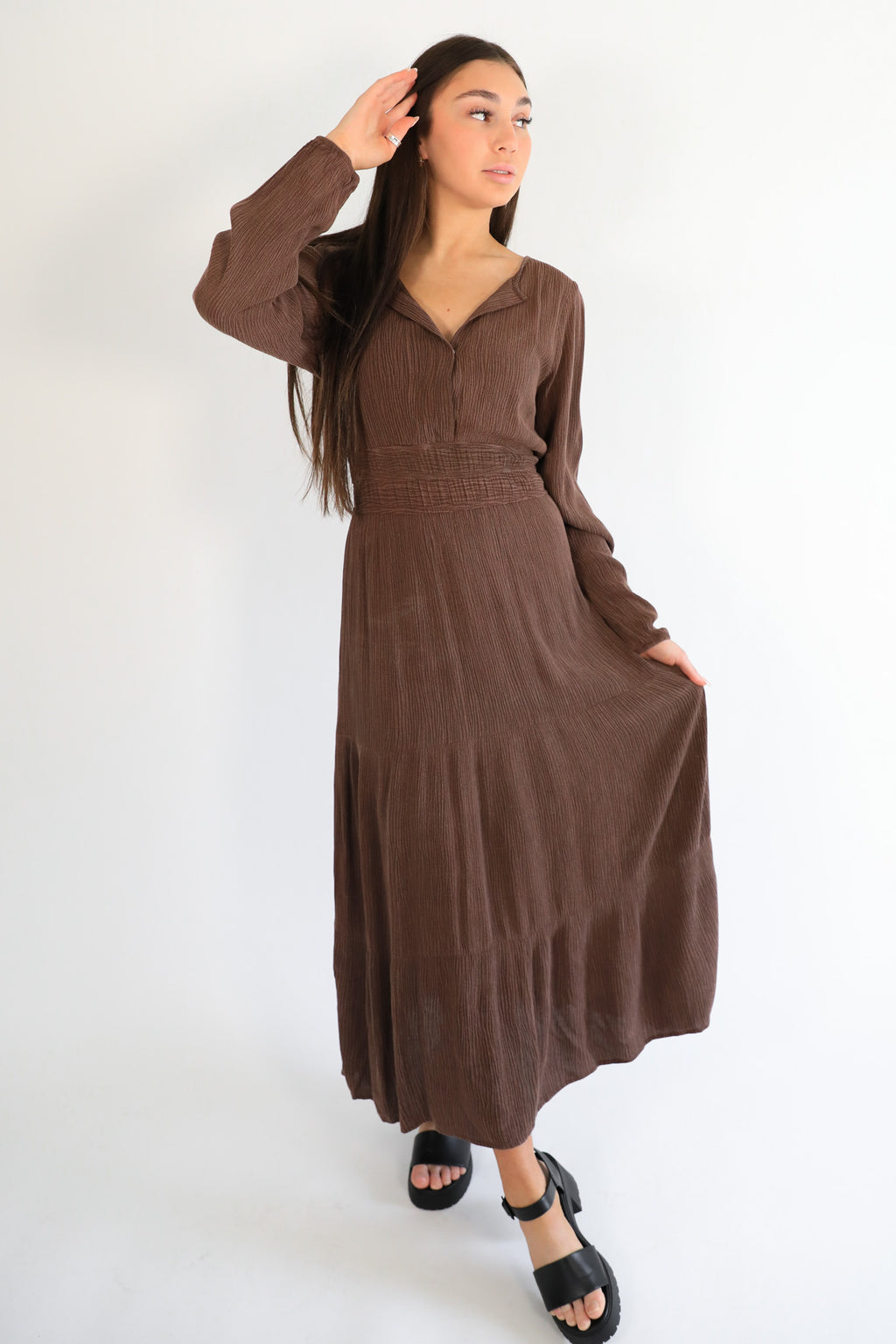 BRUNCH DATE MAXI DRESS