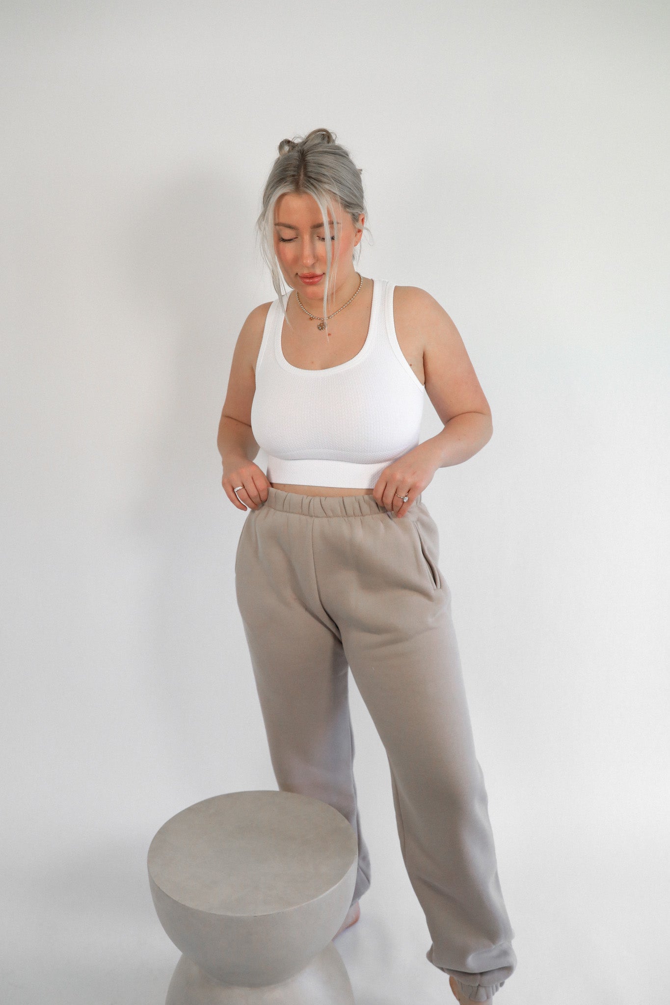 EASY LIVING HIGH WAISTED SWEATPANTS