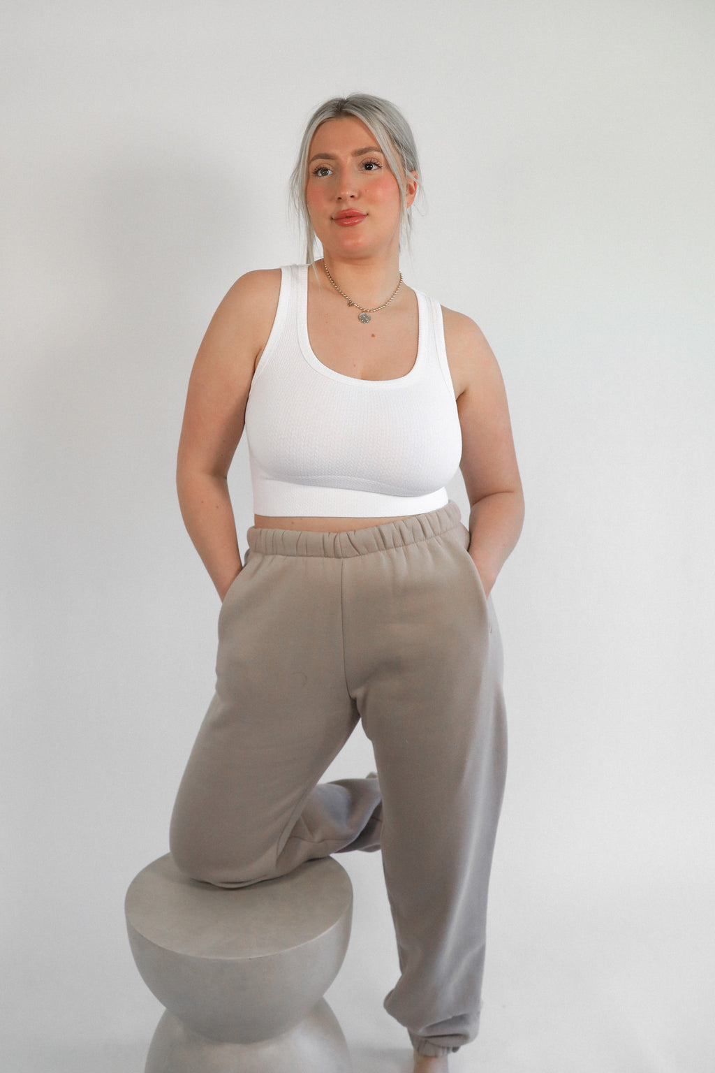 EASY LIVING HIGH WAISTED SWEATPANTS