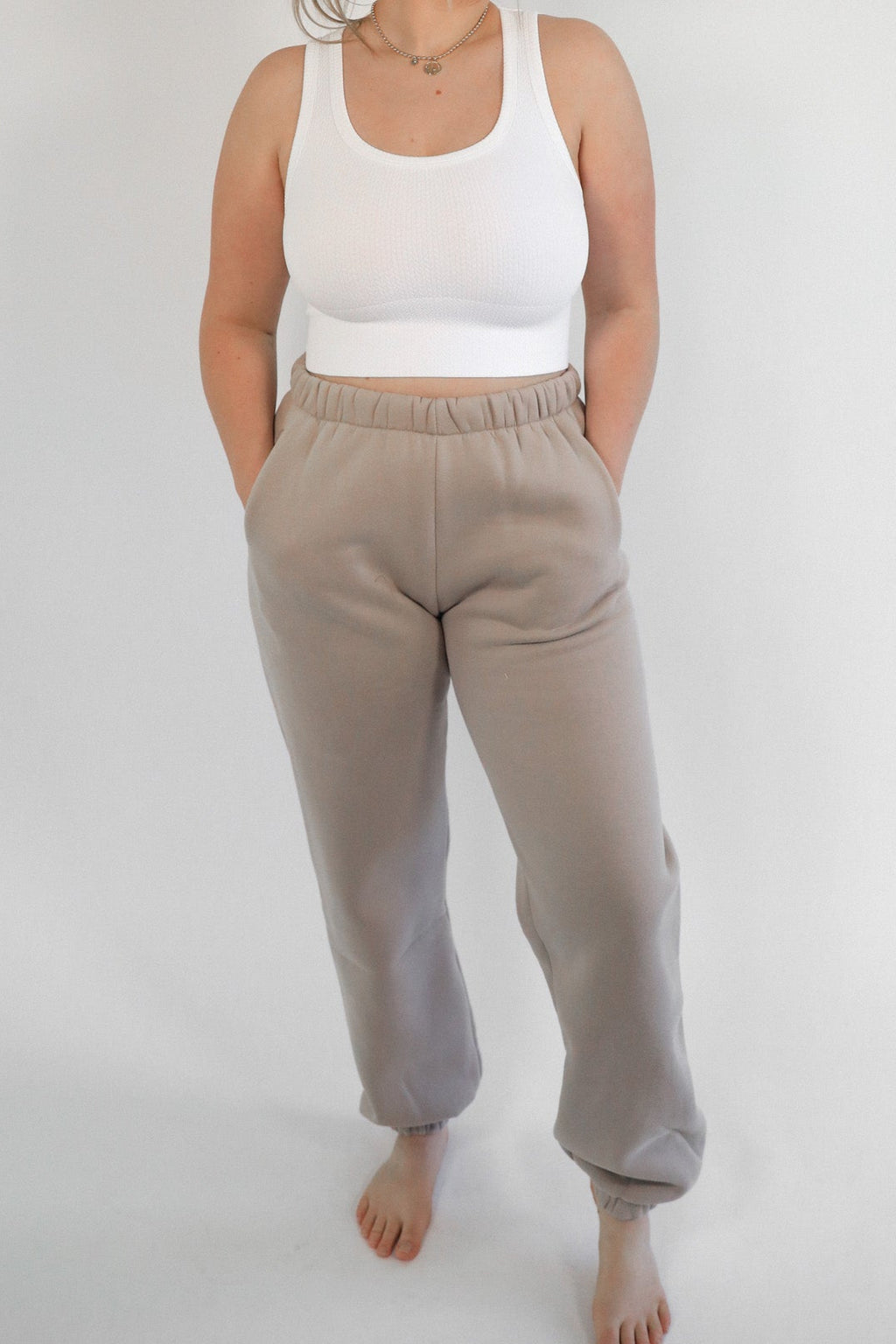 EASY LIVING HIGH WAISTED SWEATPANTS