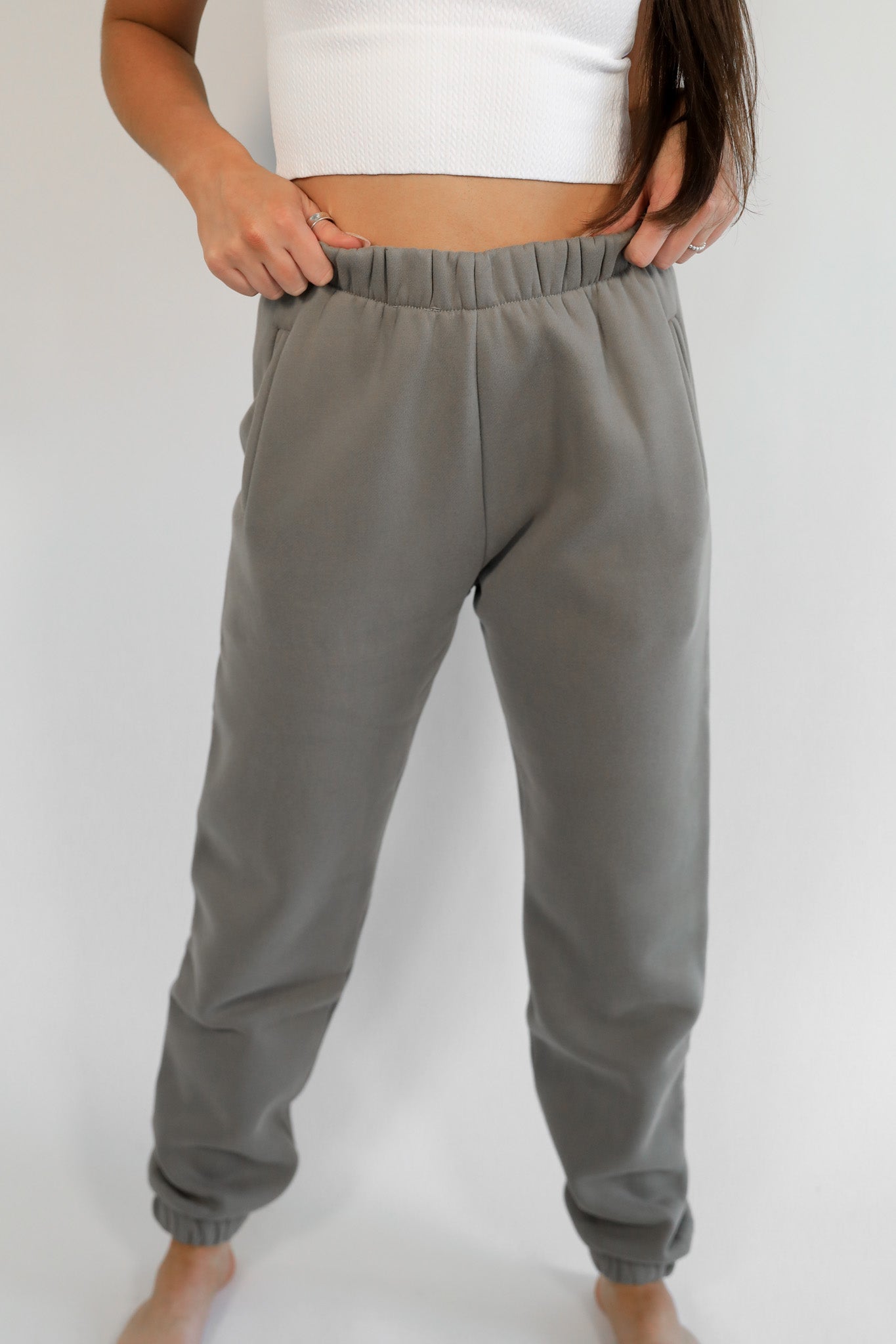 EASY LIVING HIGH WAISTED SWEATPANTS