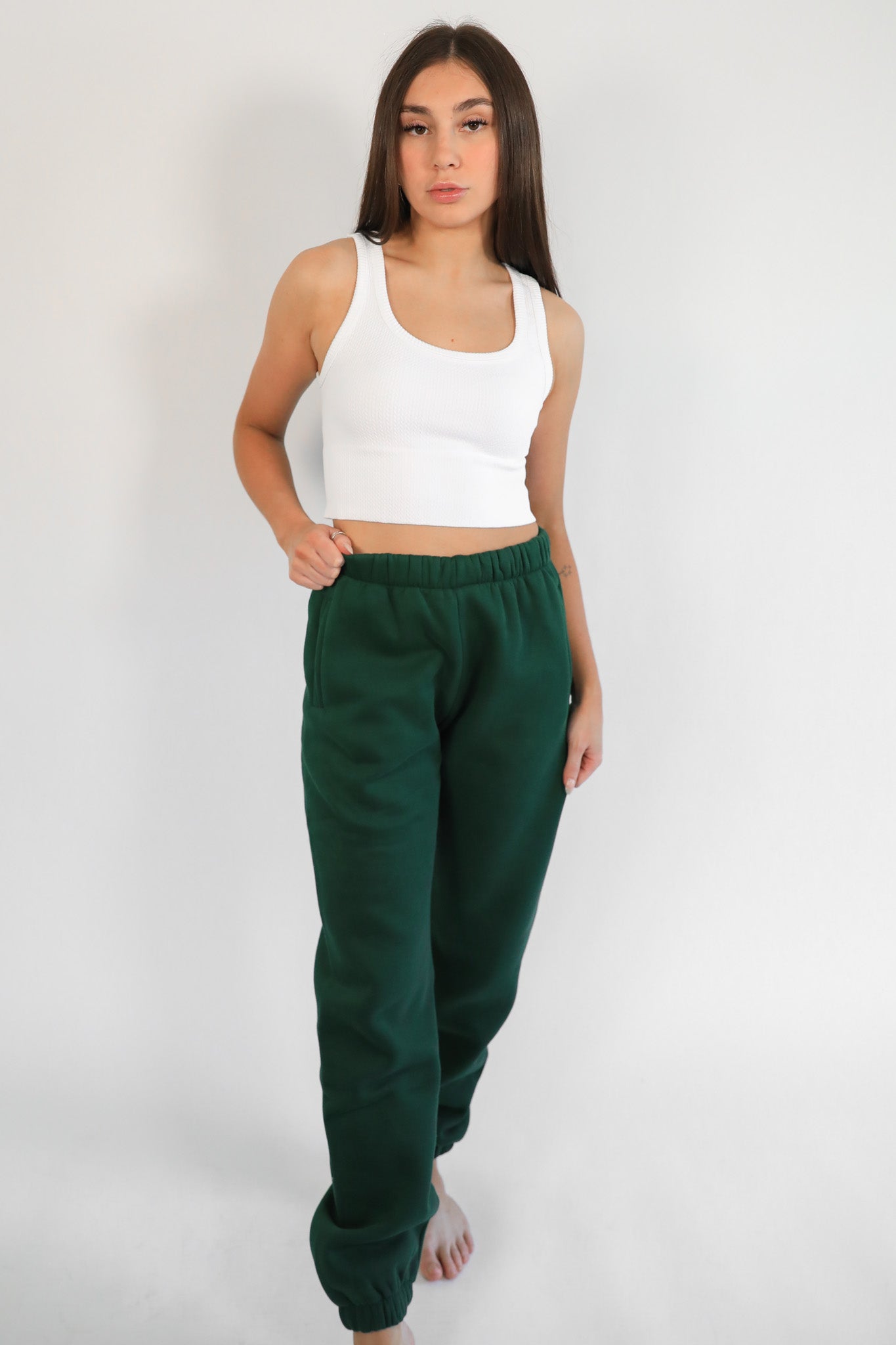 EASY LIVING HIGH WAISTED SWEATPANTS