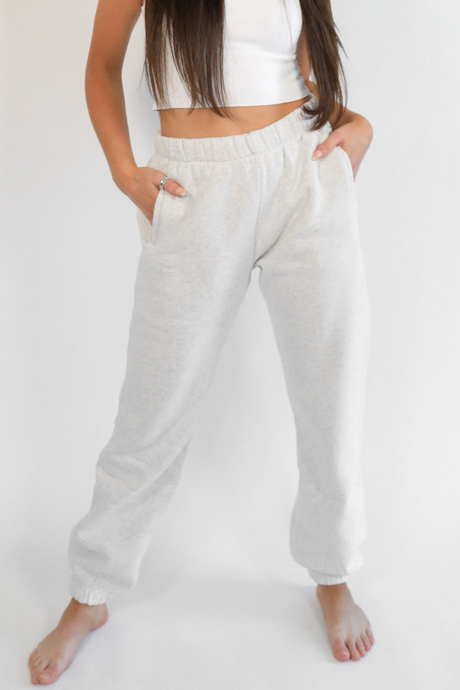 EASY LIVING HIGH WAISTED SWEATPANTS