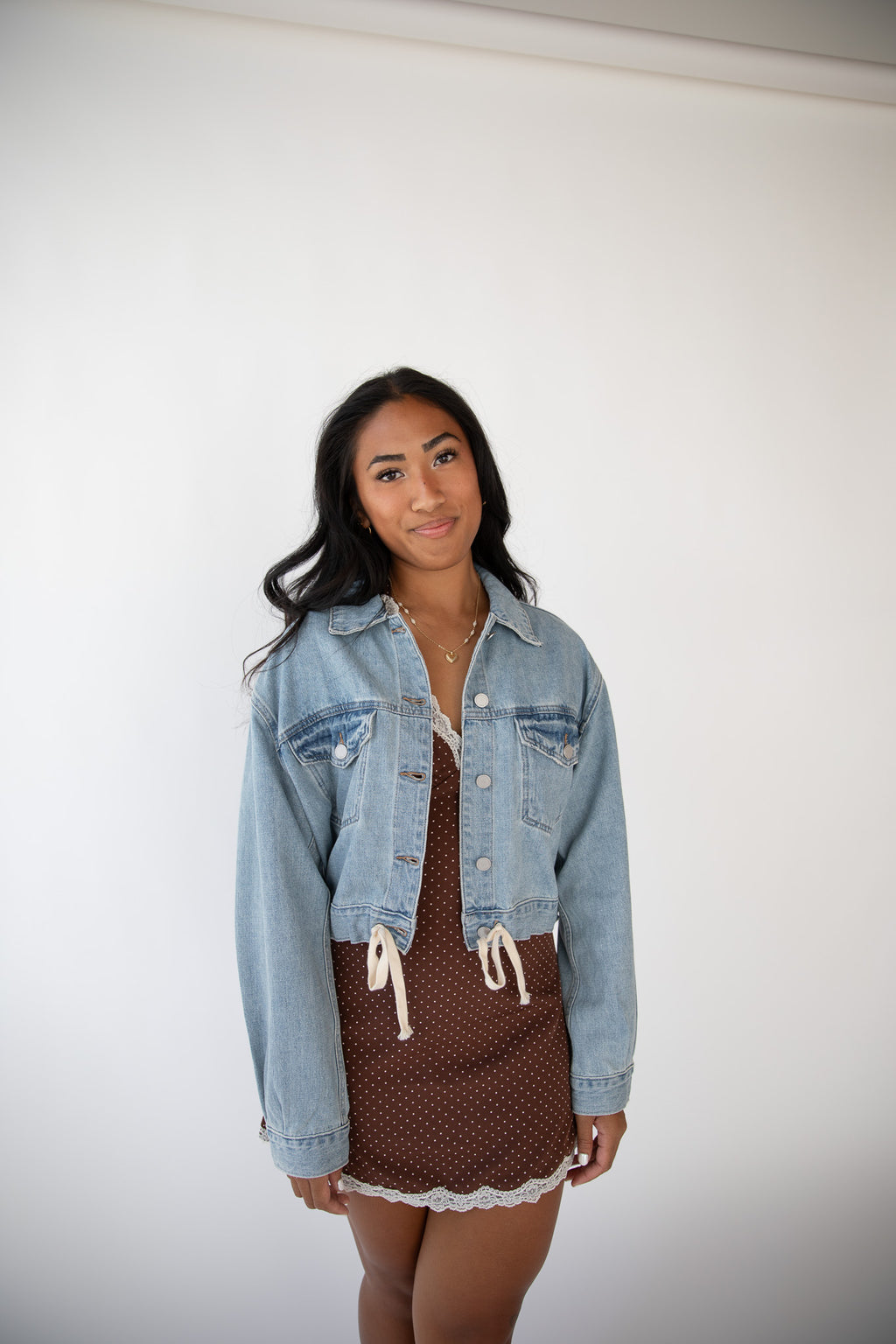 LUCKY LADY POLKA DOT DRESS