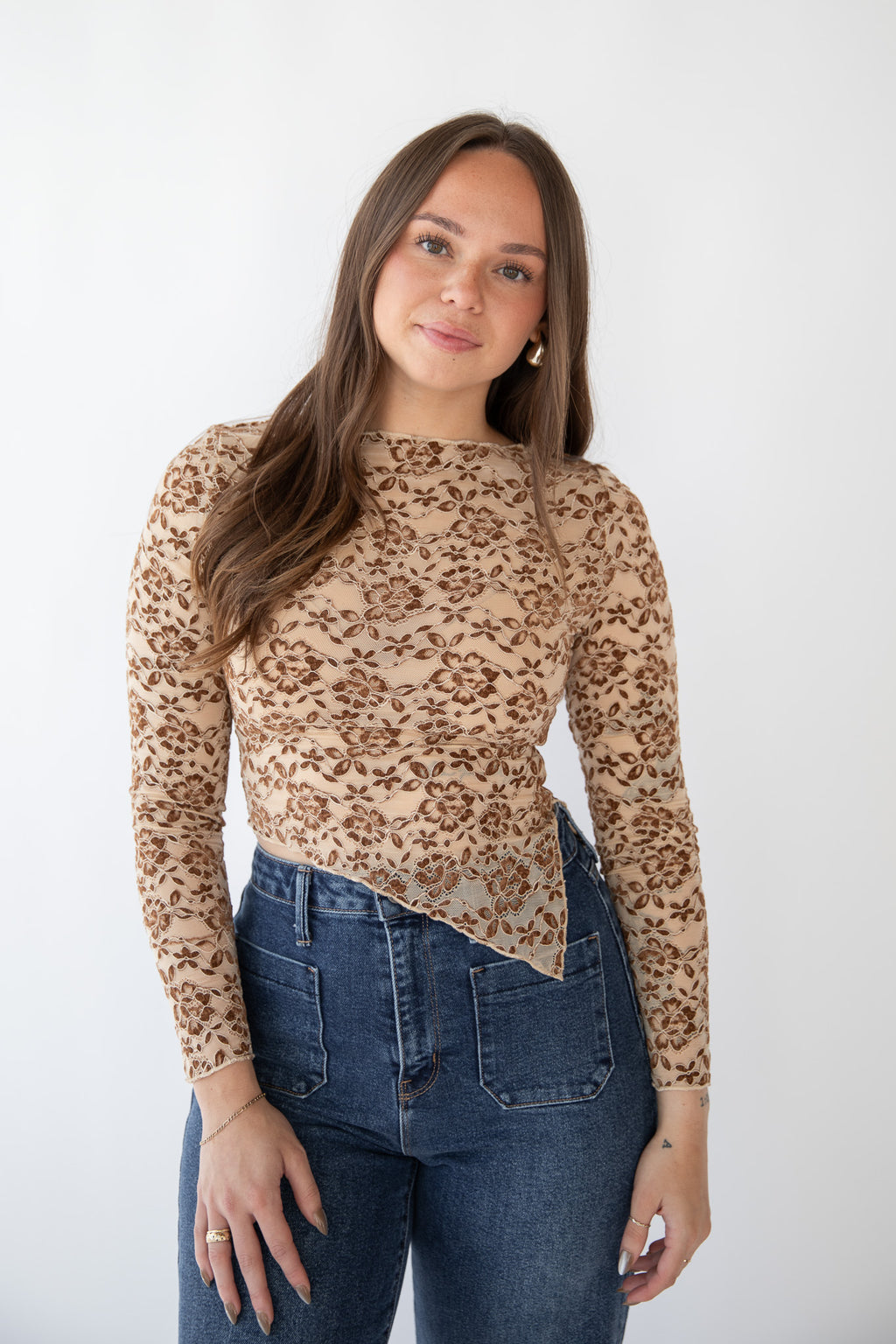 BEATRICE LACE LONG SLEEVE