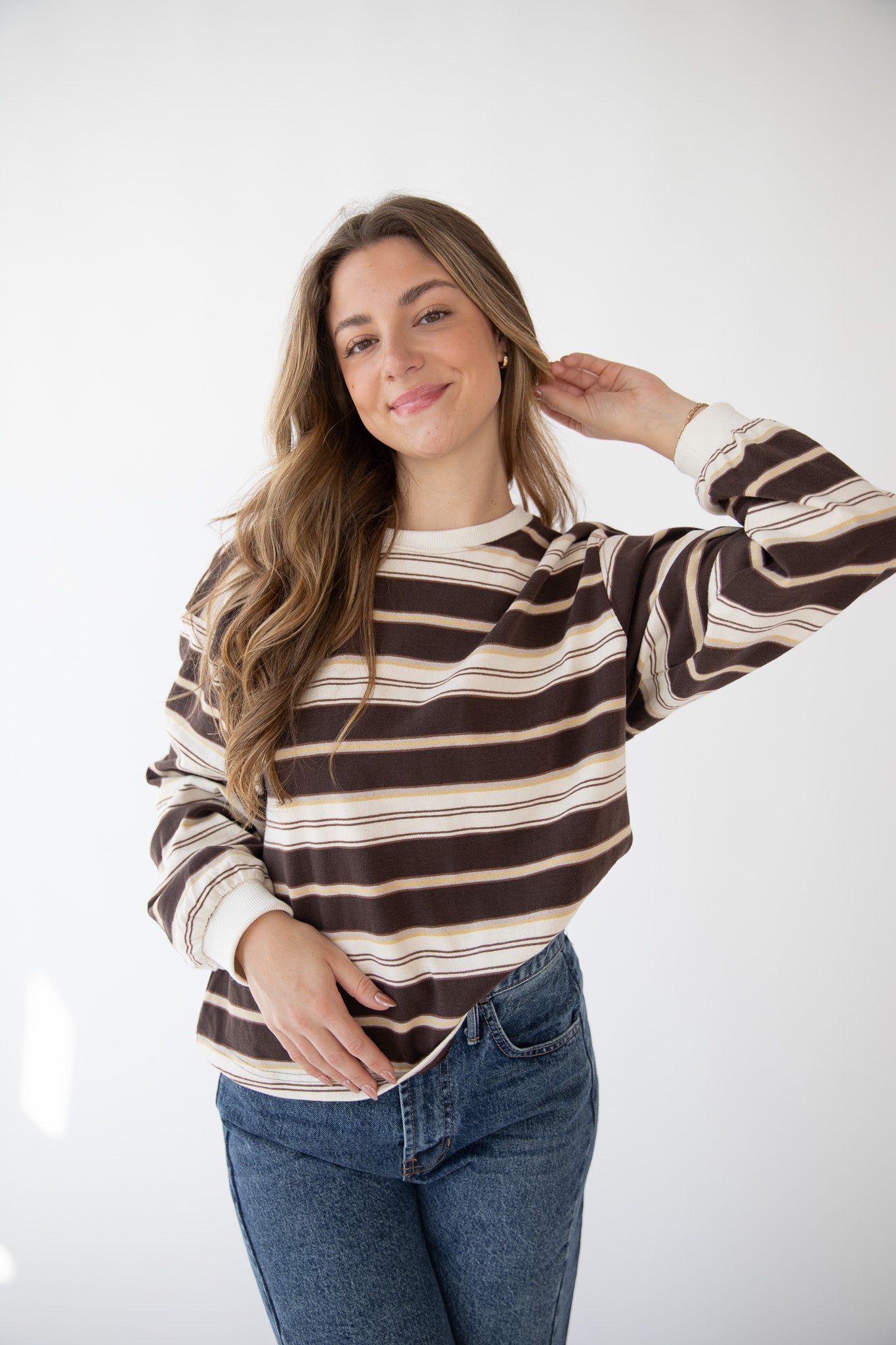EMERSON STRIPED LONG SLEEVE