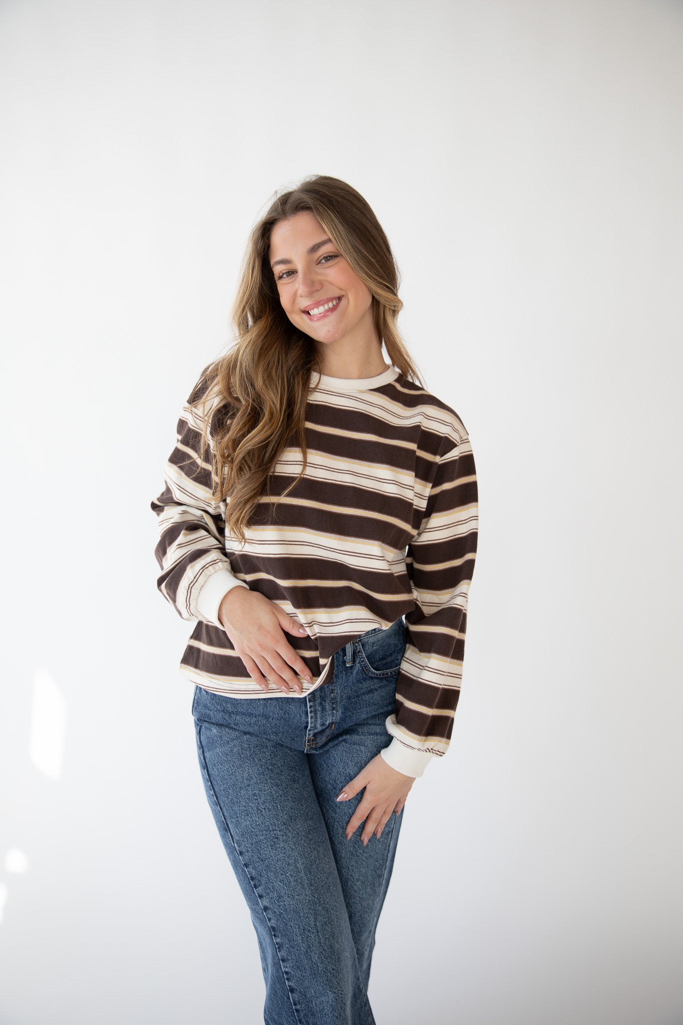 EMERSON STRIPED LONG SLEEVE