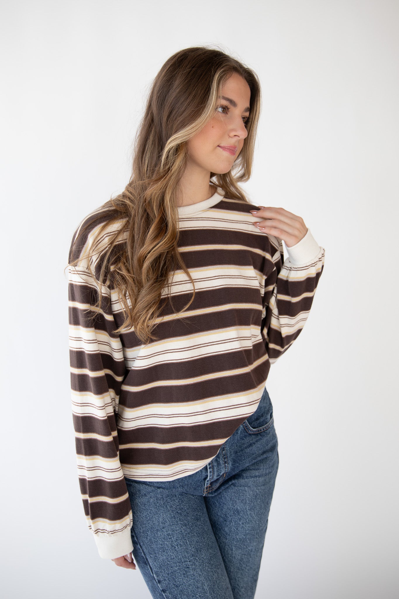 EMERSON STRIPED LONG SLEEVE