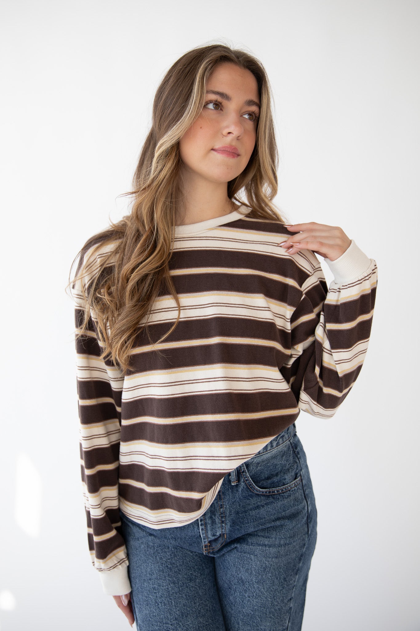 EMERSON STRIPED LONG SLEEVE