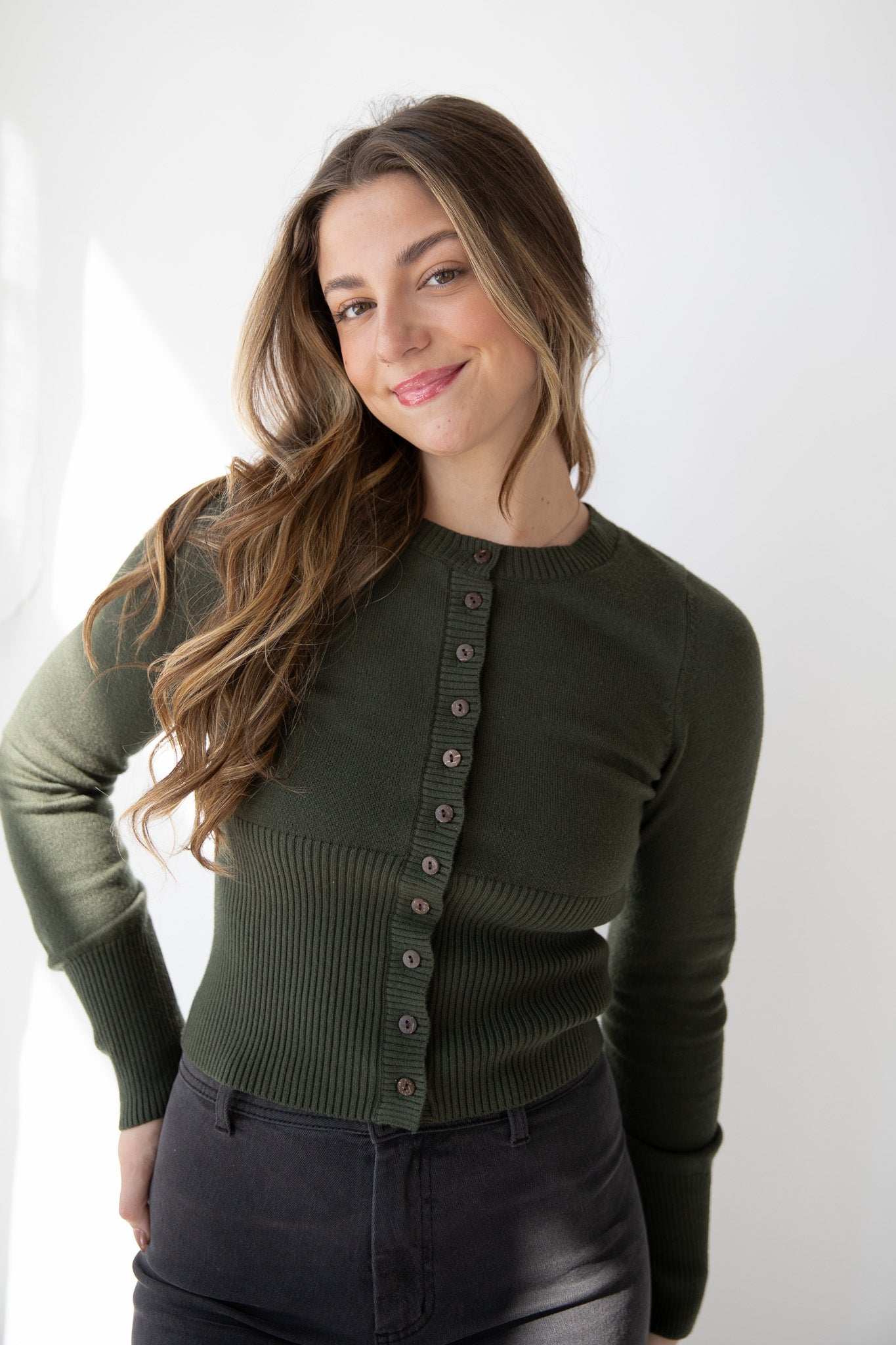 OPHELIA FITTED CARDIGAN