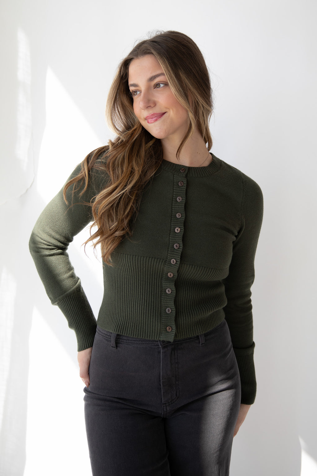 OPHELIA FITTED CARDIGAN