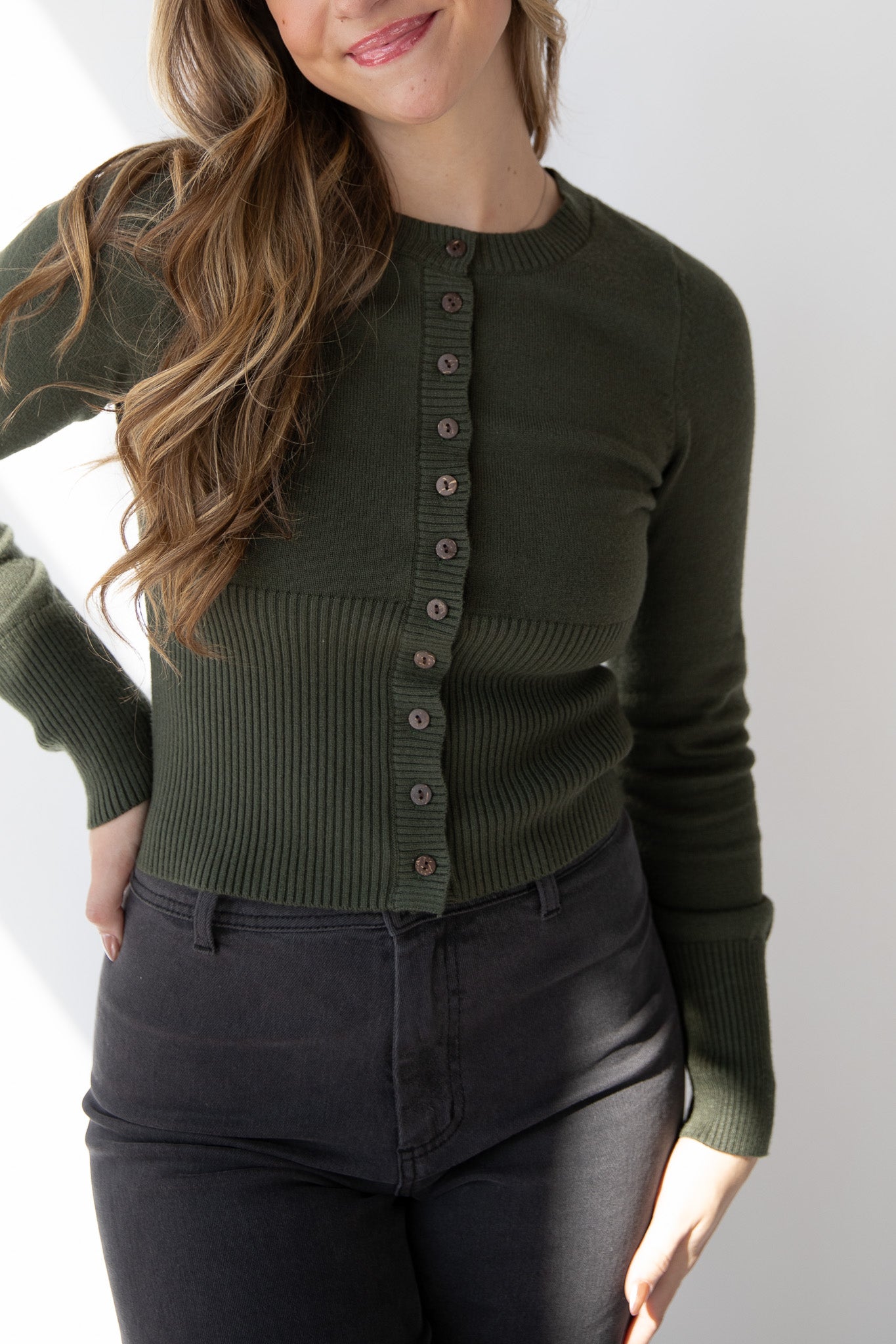 OPHELIA FITTED CARDIGAN