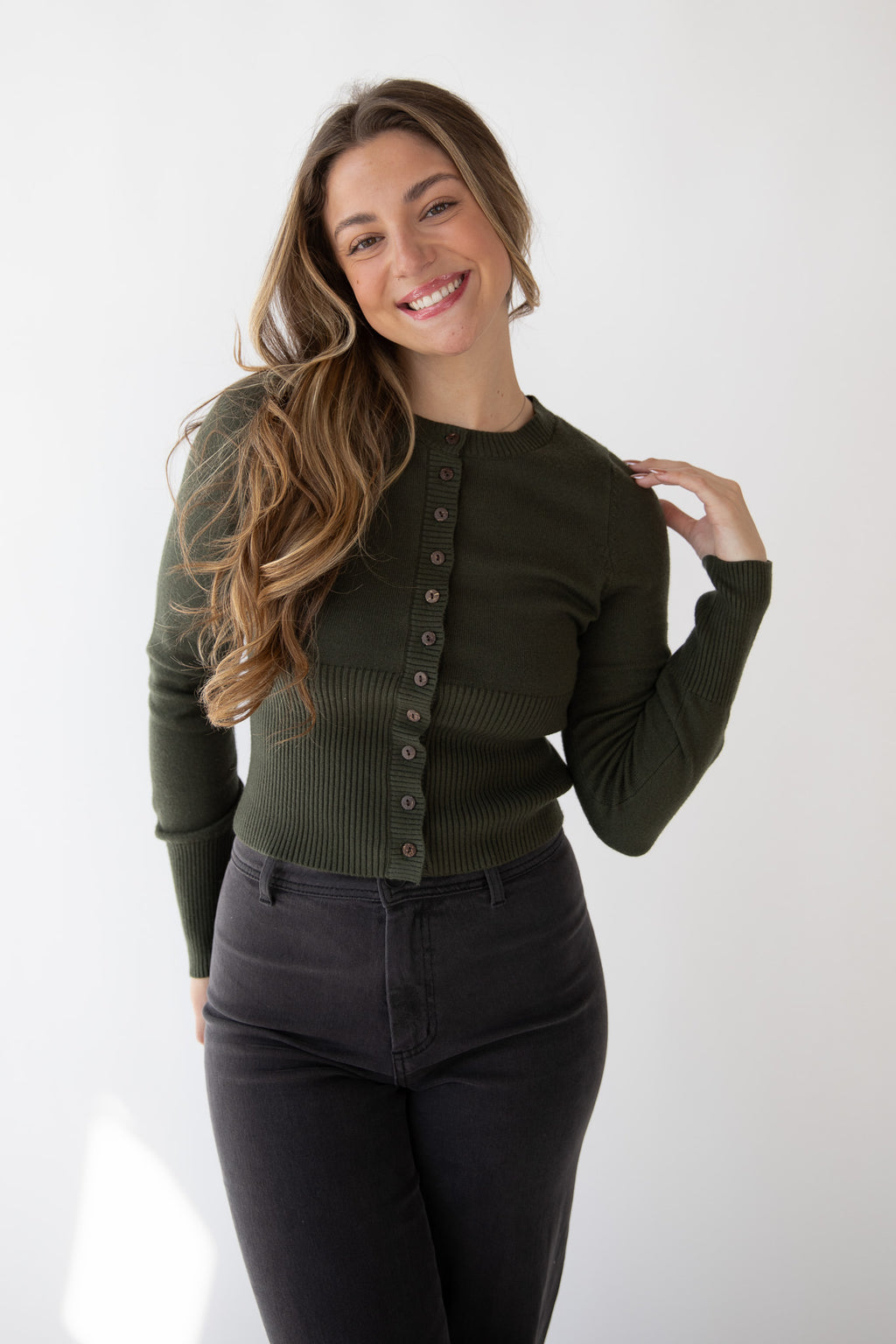 OPHELIA FITTED CARDIGAN