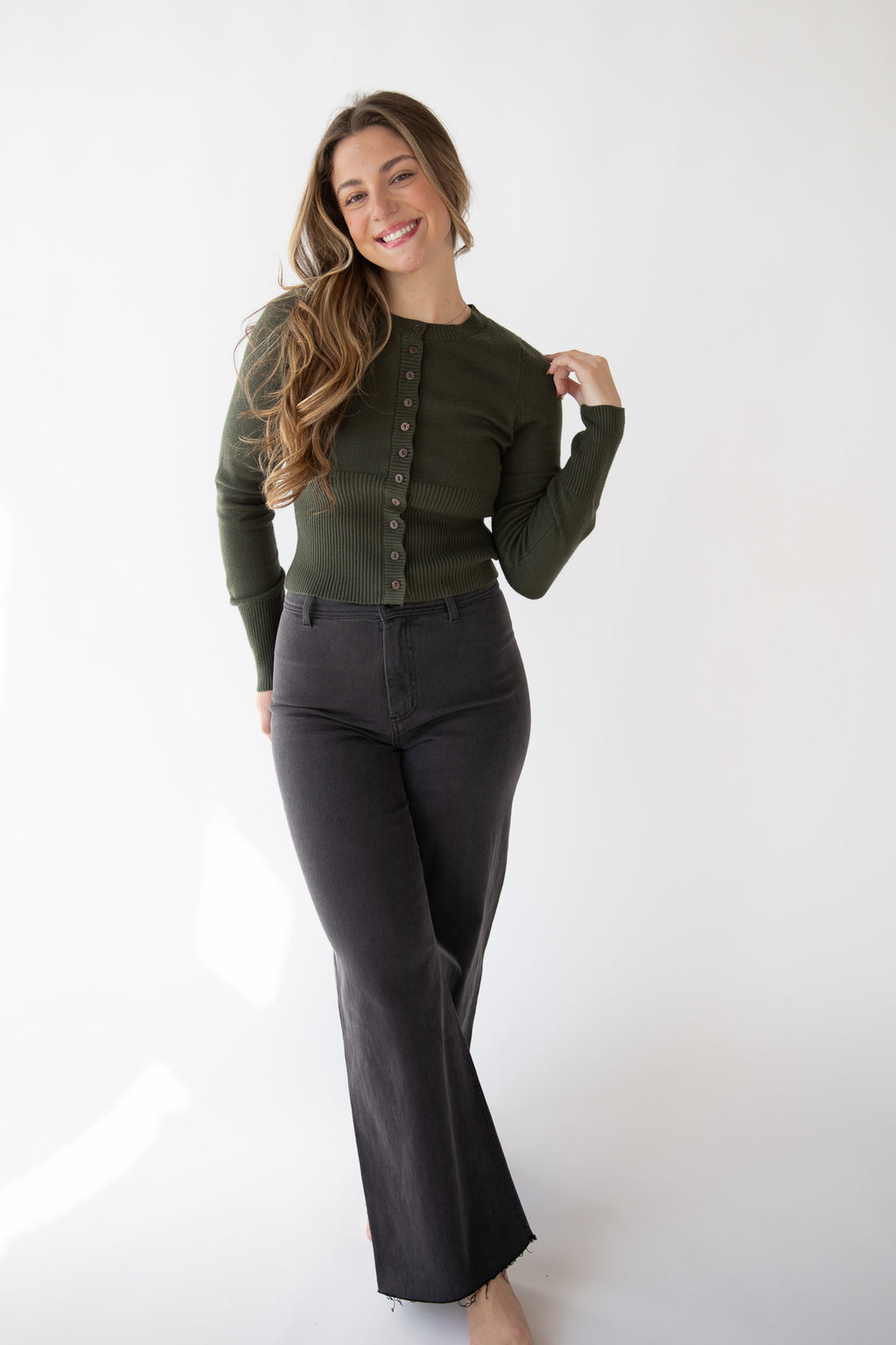 OPHELIA FITTED CARDIGAN