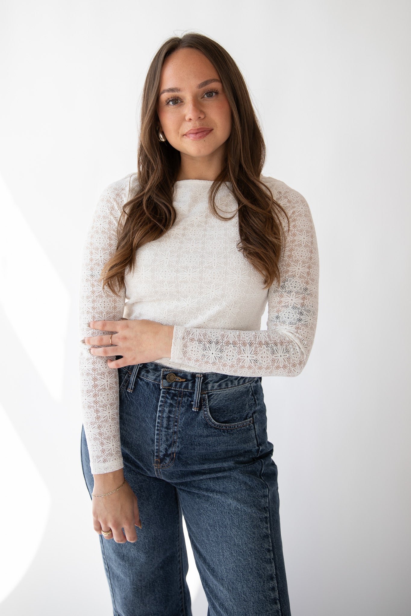 ALL TOO WELL LACE TOP