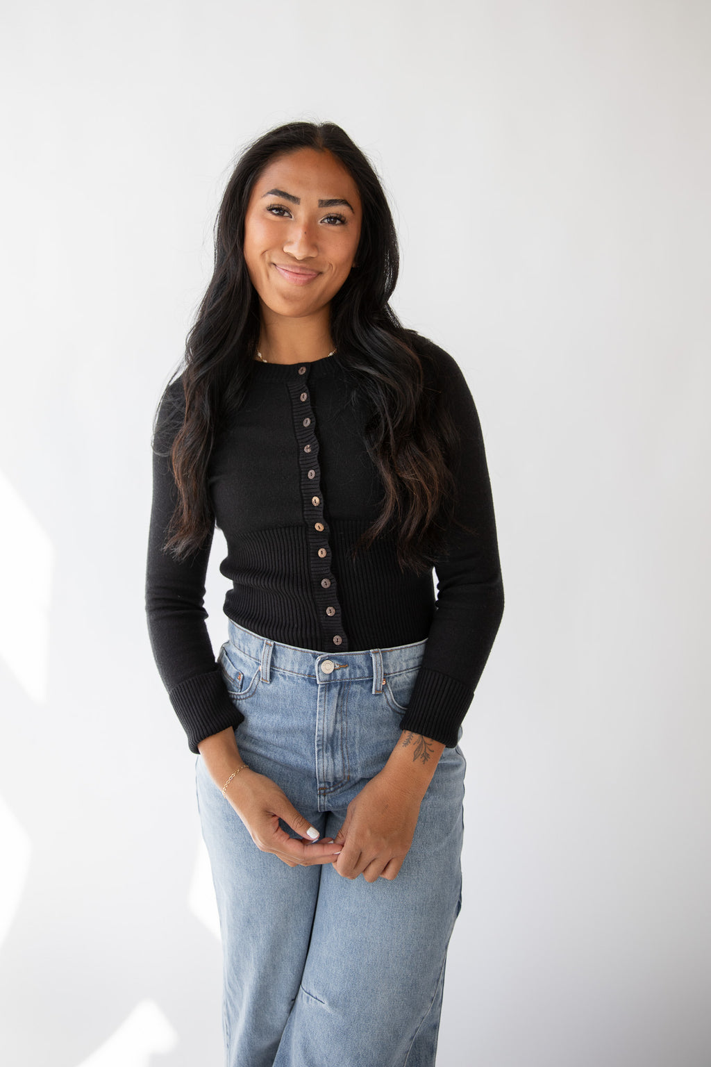 OPHELIA FITTED CARDIGAN