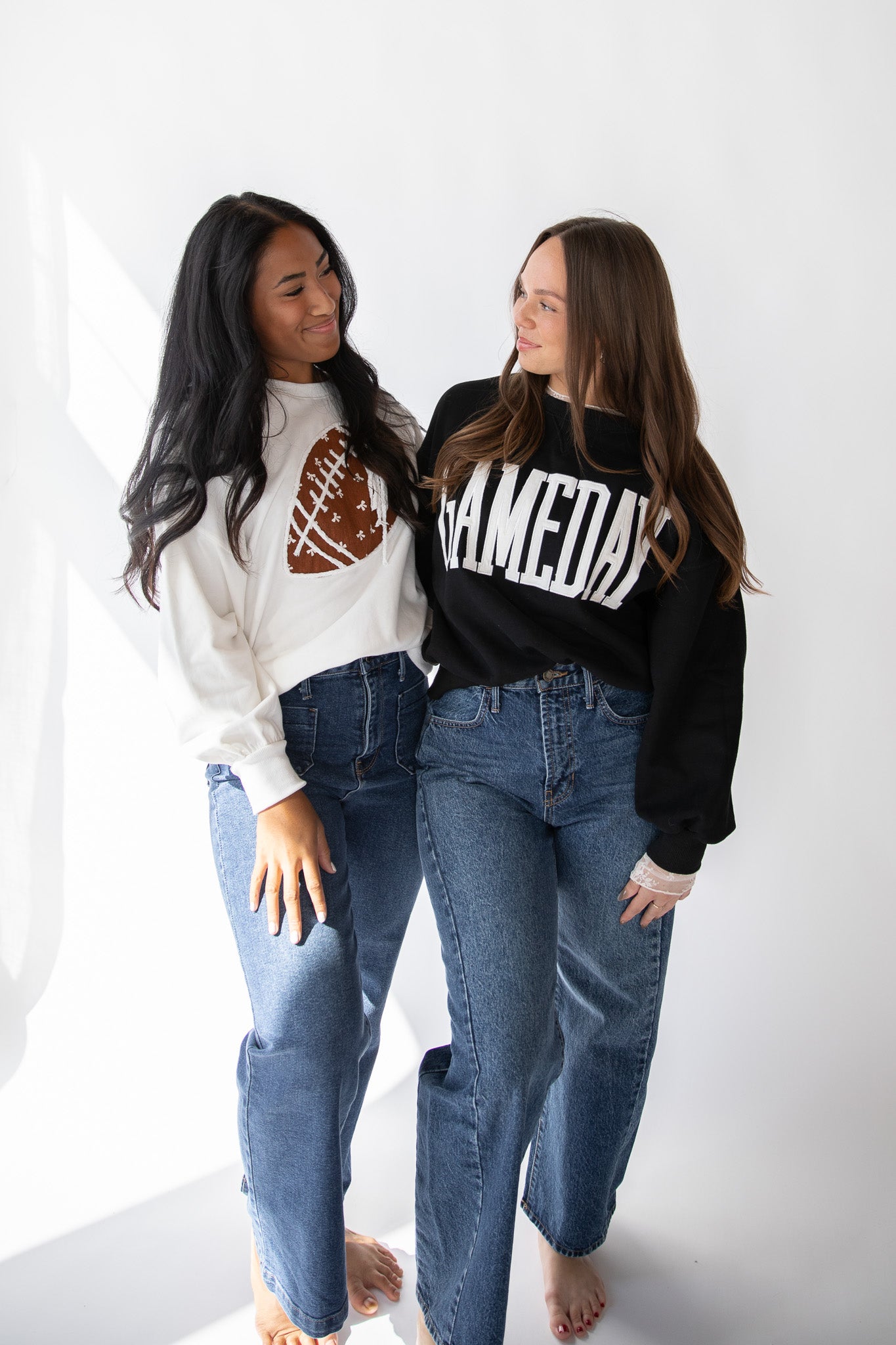 COOL GIRL GAMEDAY CREWNECK