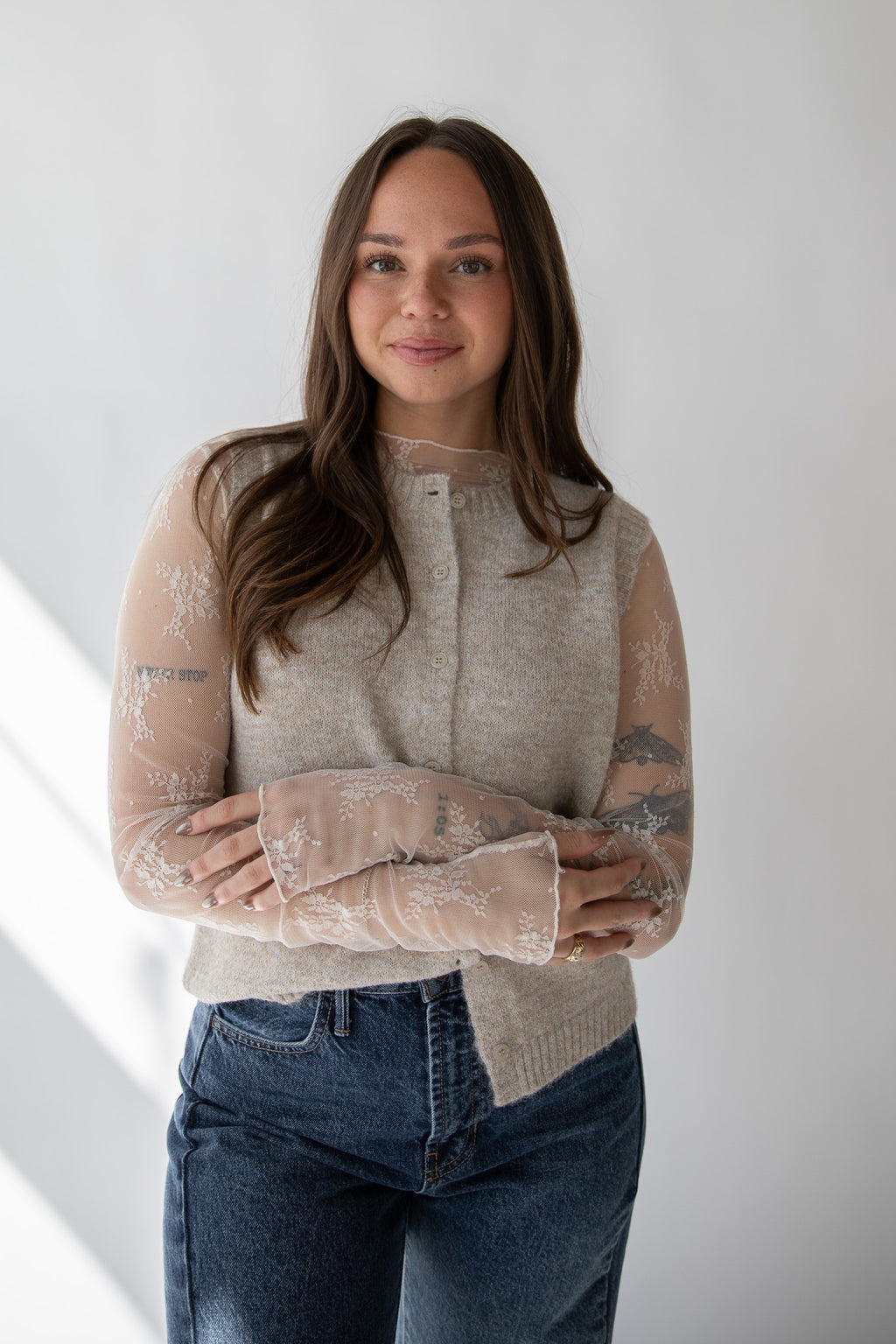 SABRINA BOXY KNIT VEST