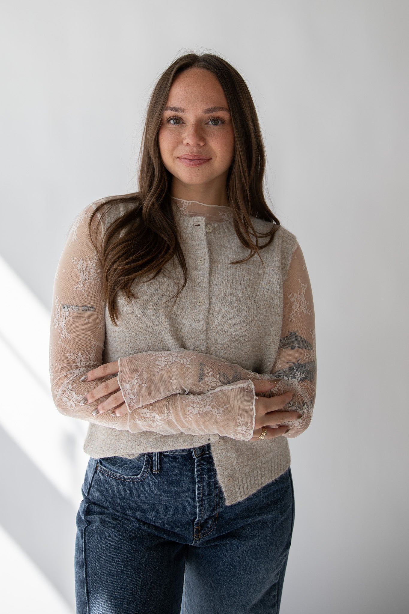 SABRINA BOXY KNIT VEST