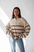 FIRESIDE STRIPED SWEATER