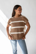 NORA SIDE TIE SWEATER VEST