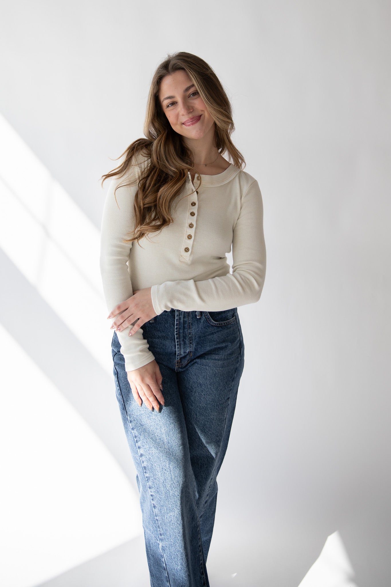 OLIVIA HENLEY KNIT TOP