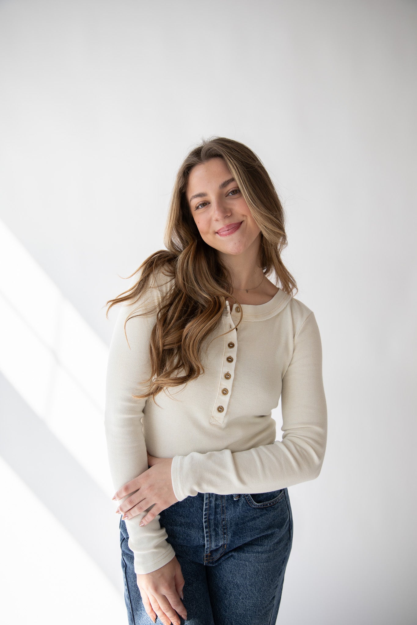 OLIVIA HENLEY KNIT TOP