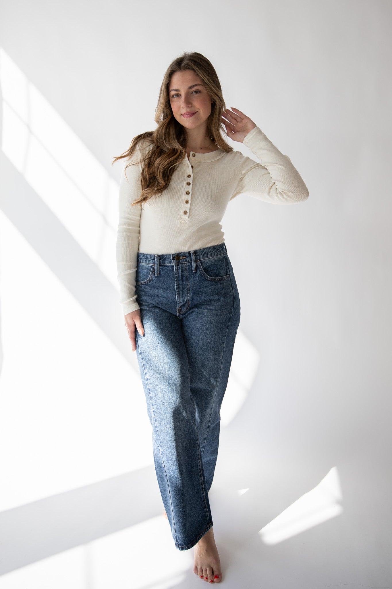 OLIVIA HENLEY KNIT TOP