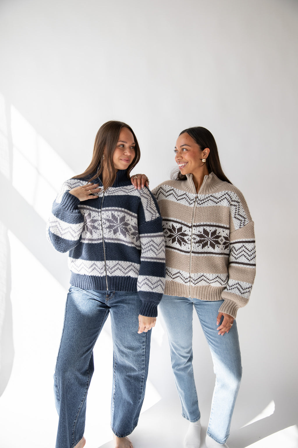 FAIRISLE SWEATER JACKET