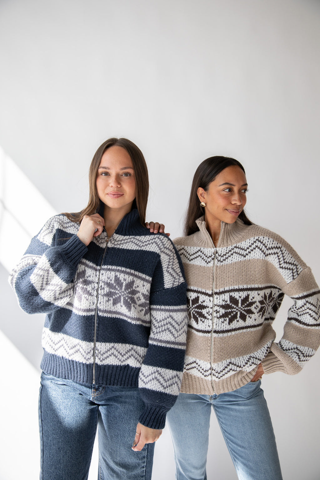 FAIRISLE SWEATER JACKET