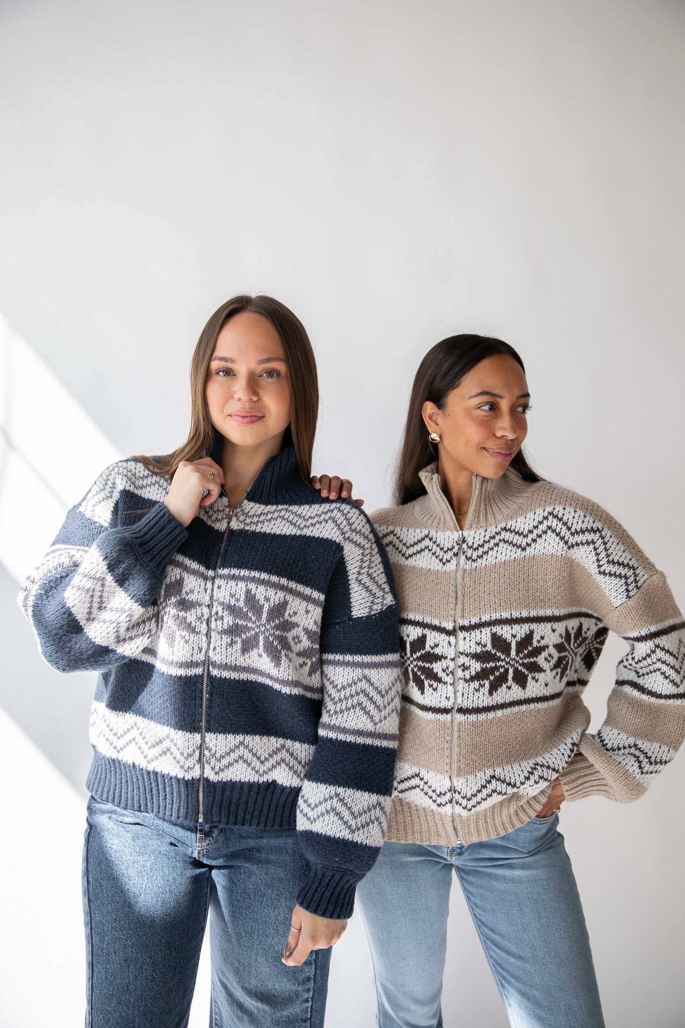 FAIRISLE SWEATER JACKET