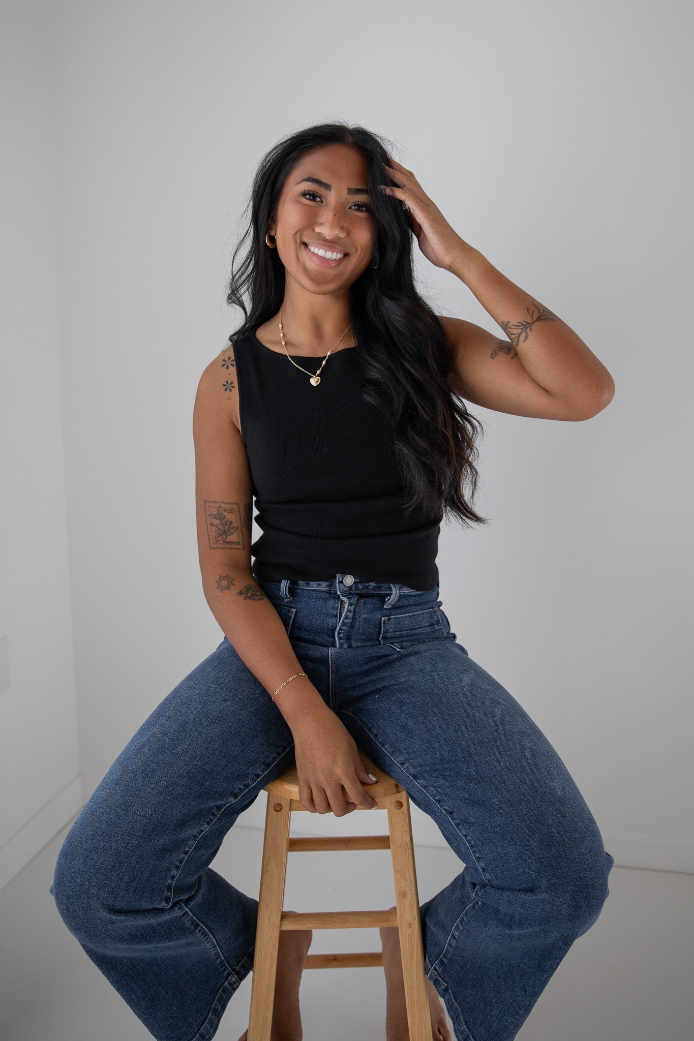 BRYN BOATNECK SWEATER TANK