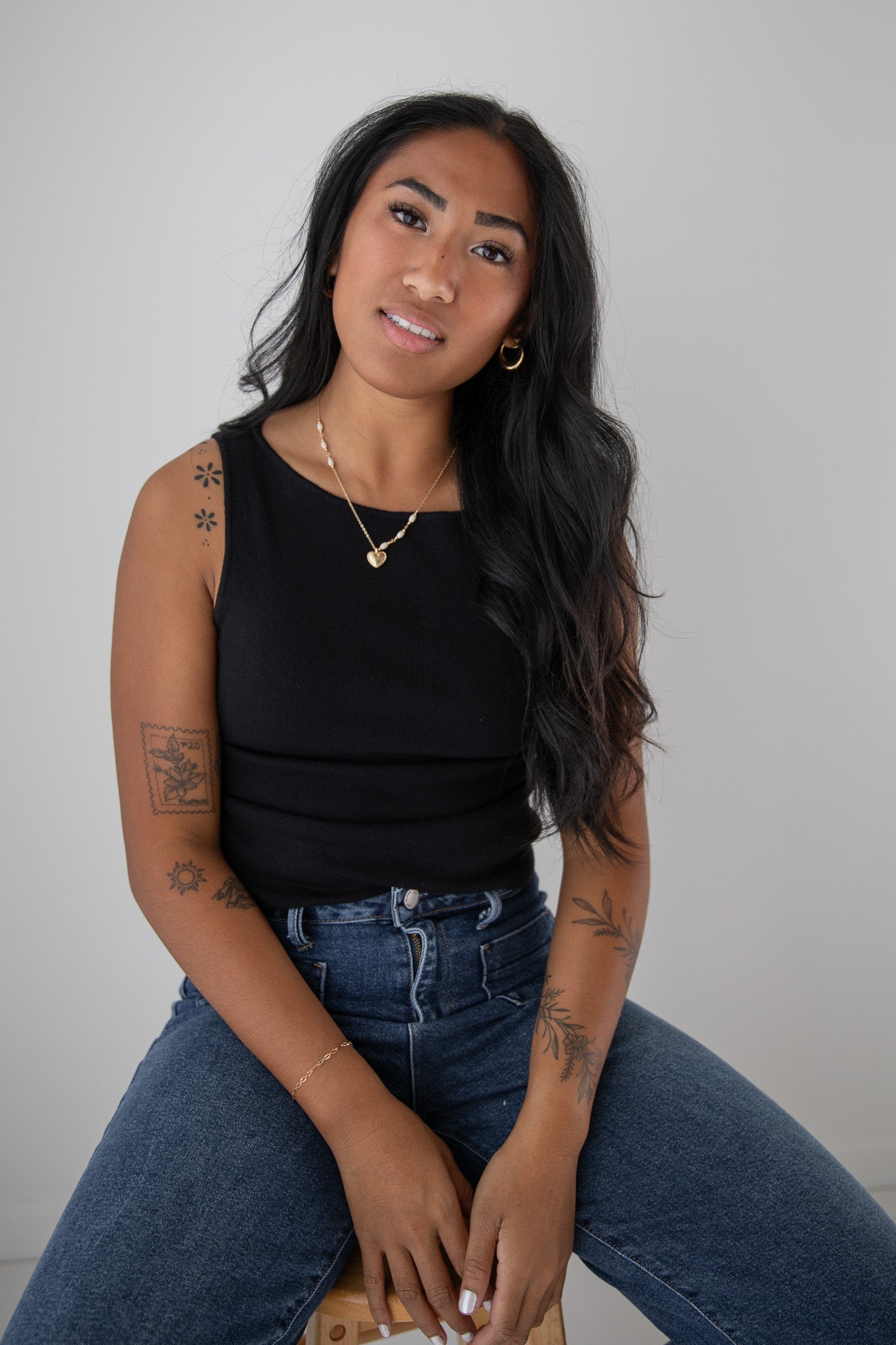 BRYN BOATNECK SWEATER TANK